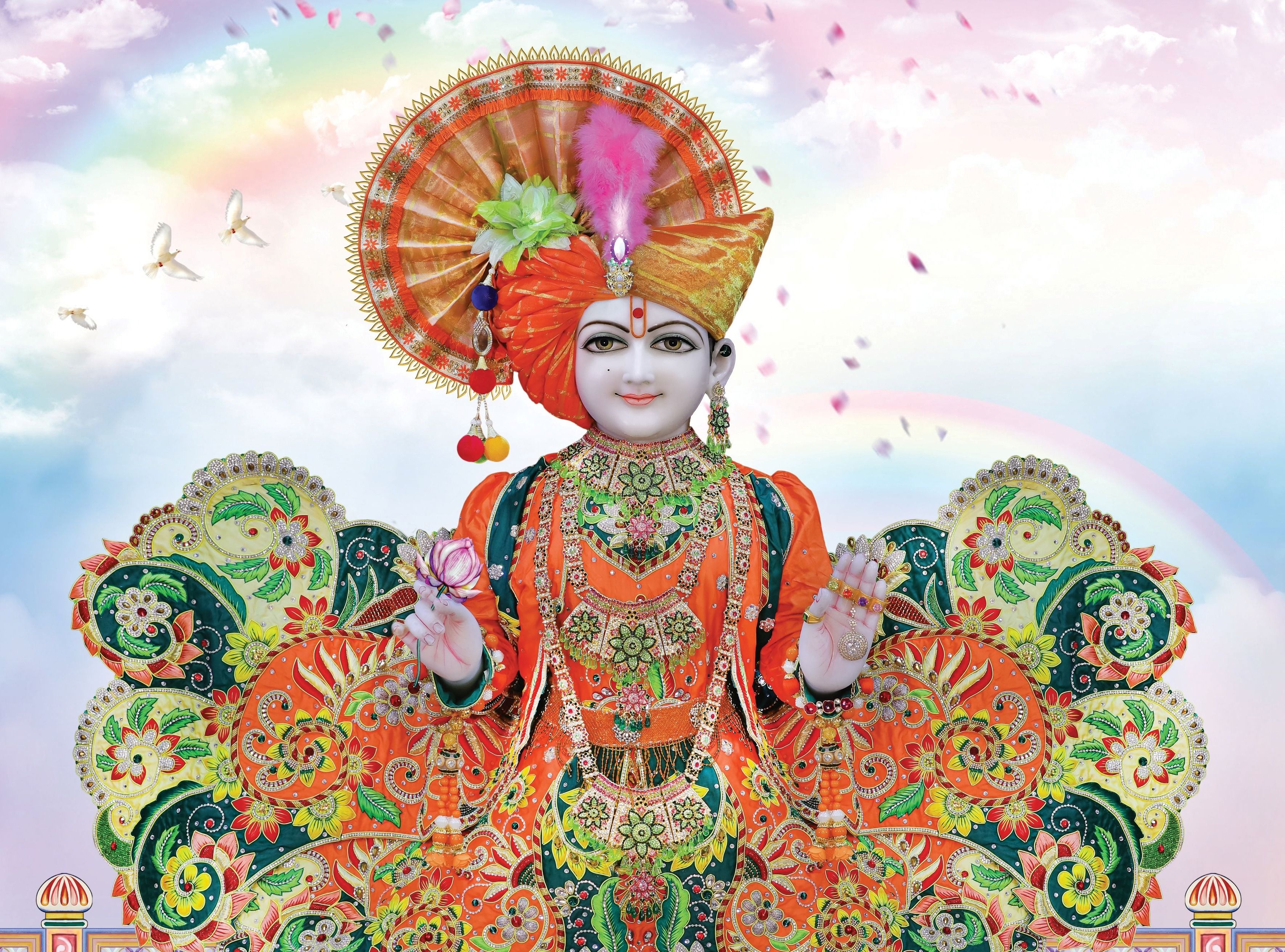 3546x2627 Ghanshyam Maharaj Gurukul. Swaminarayan Gurukul Rajkot Sansthan