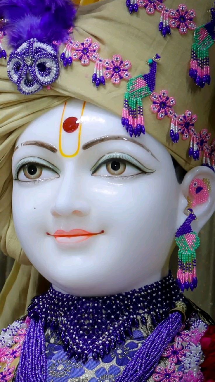 736x1308 Ghanshyam Maharaj HD wallpaper