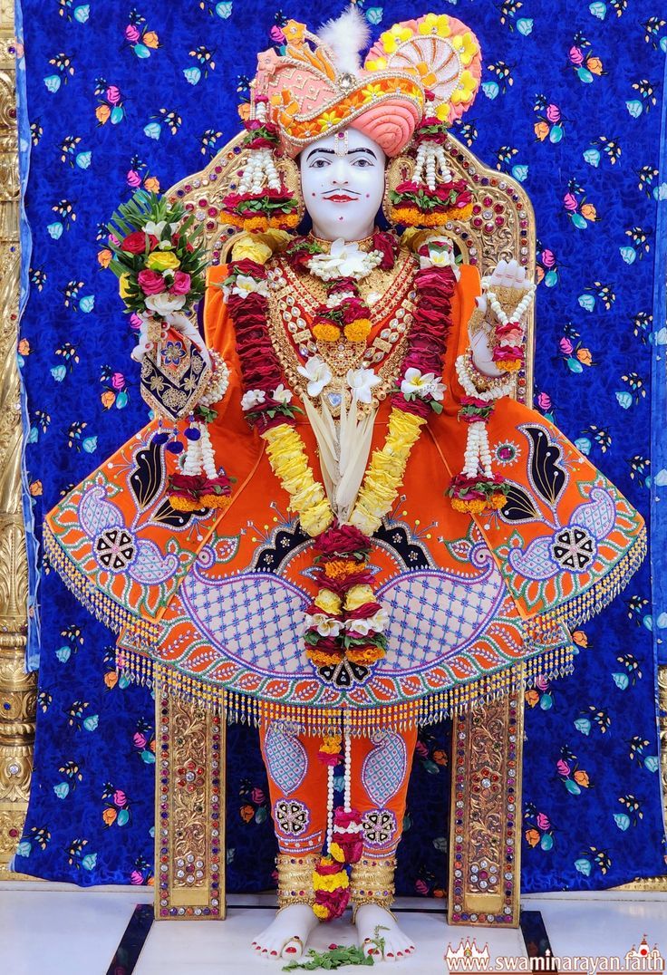 736x1076 Bhuj Ghanshyam Maharaj HD Wallpaper
