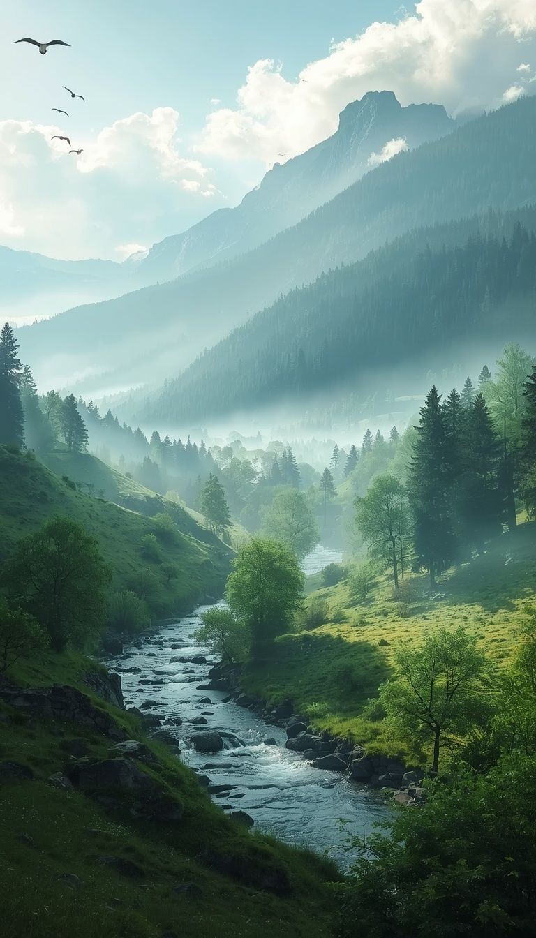768x1344 ultra realistic natural landscape wallpaper 9 16