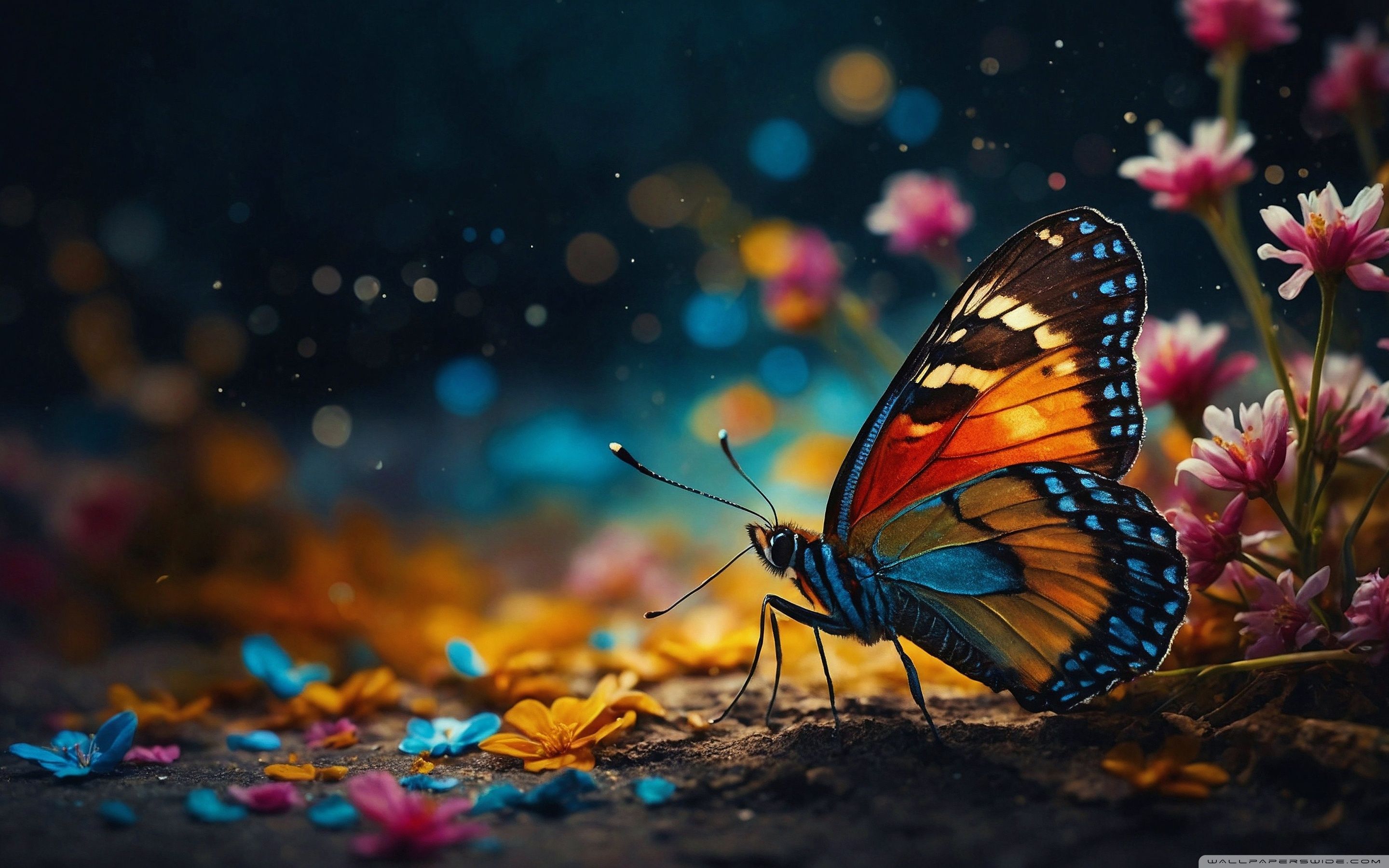 2880x1800 Butterfly Macro Super Realistic Photography 4K UHD Wallpaper for UltraHD Desktop and TV : Widescreen and UltraWide Display : Dual Monitor : Smartphone and Tablet Devices
