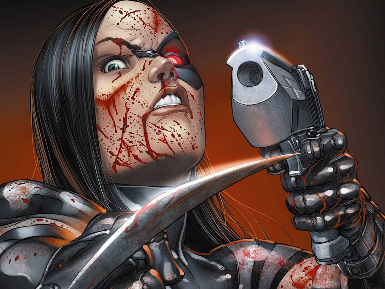 1280x960 Phone wallpaper: Movie, Logan, X Laura Kinney, Dafne Keen, X Men 1120417