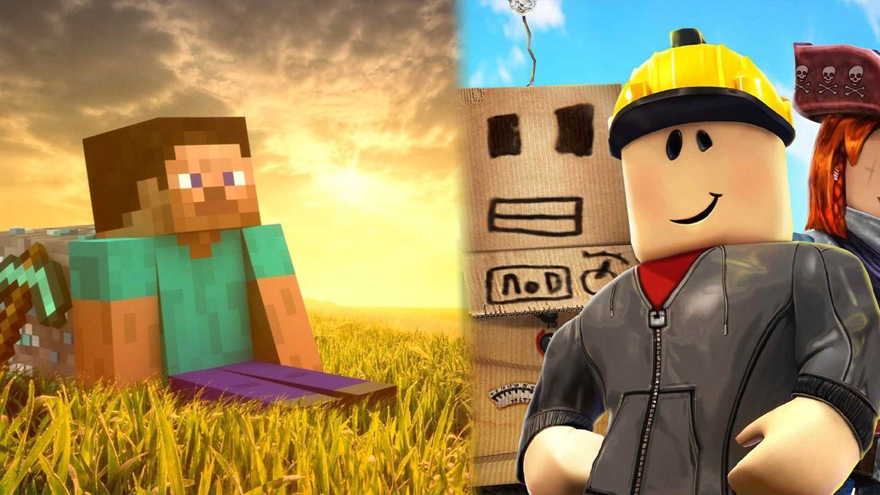1280x720 Roblox Vs Minecraft Wallpaper