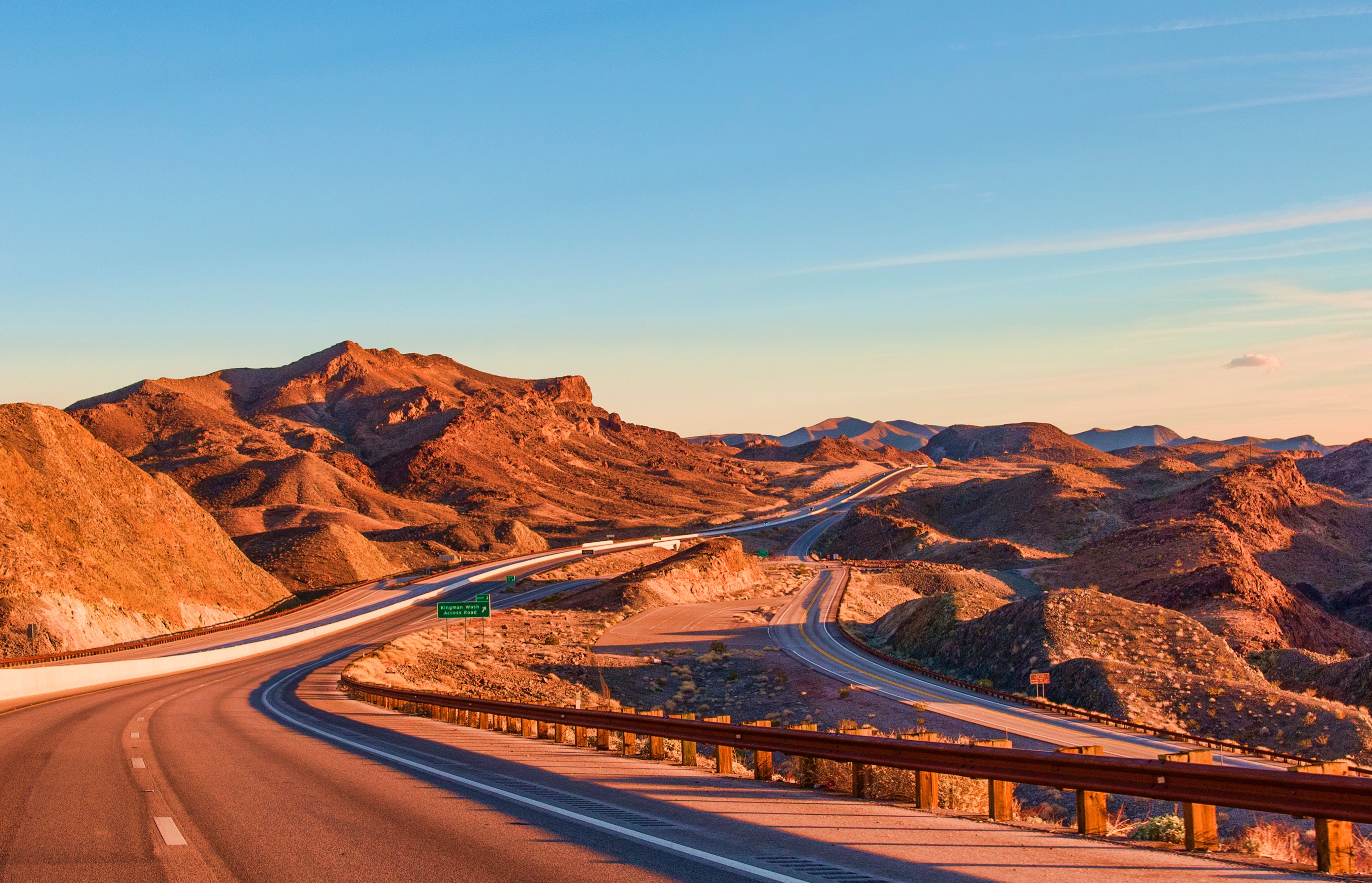 6016x3872 Landscape Photography of Rock Formation Near Highway · Free