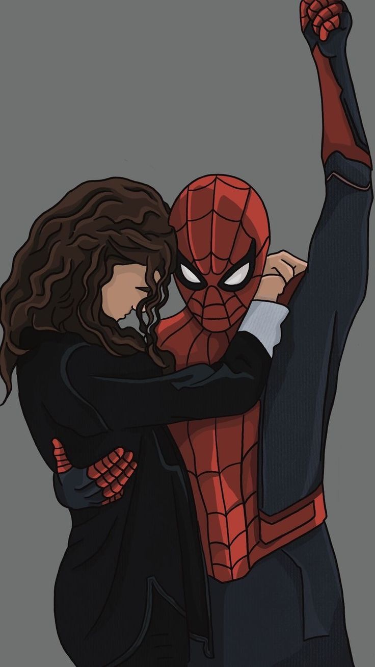 736x1308 Spider man kiss wallpaper. Spider man couple wallpaper, Spiderman couple drawing, Superhero core costume mask