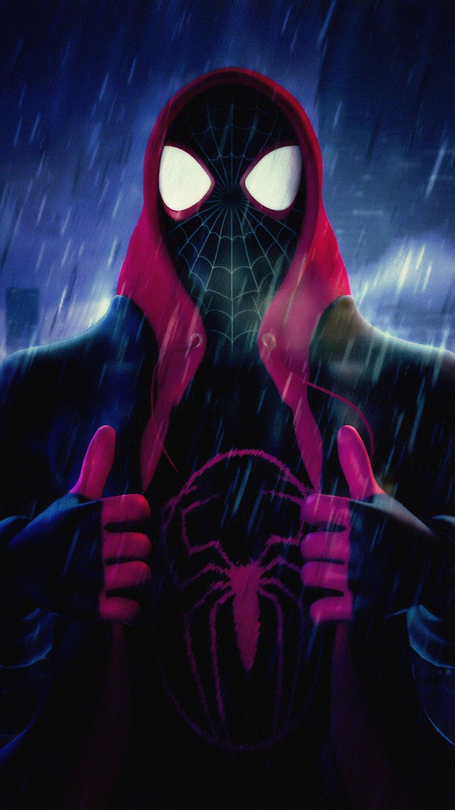 900x1600 Spider Man: Into The Spider Verse Mobile Walls