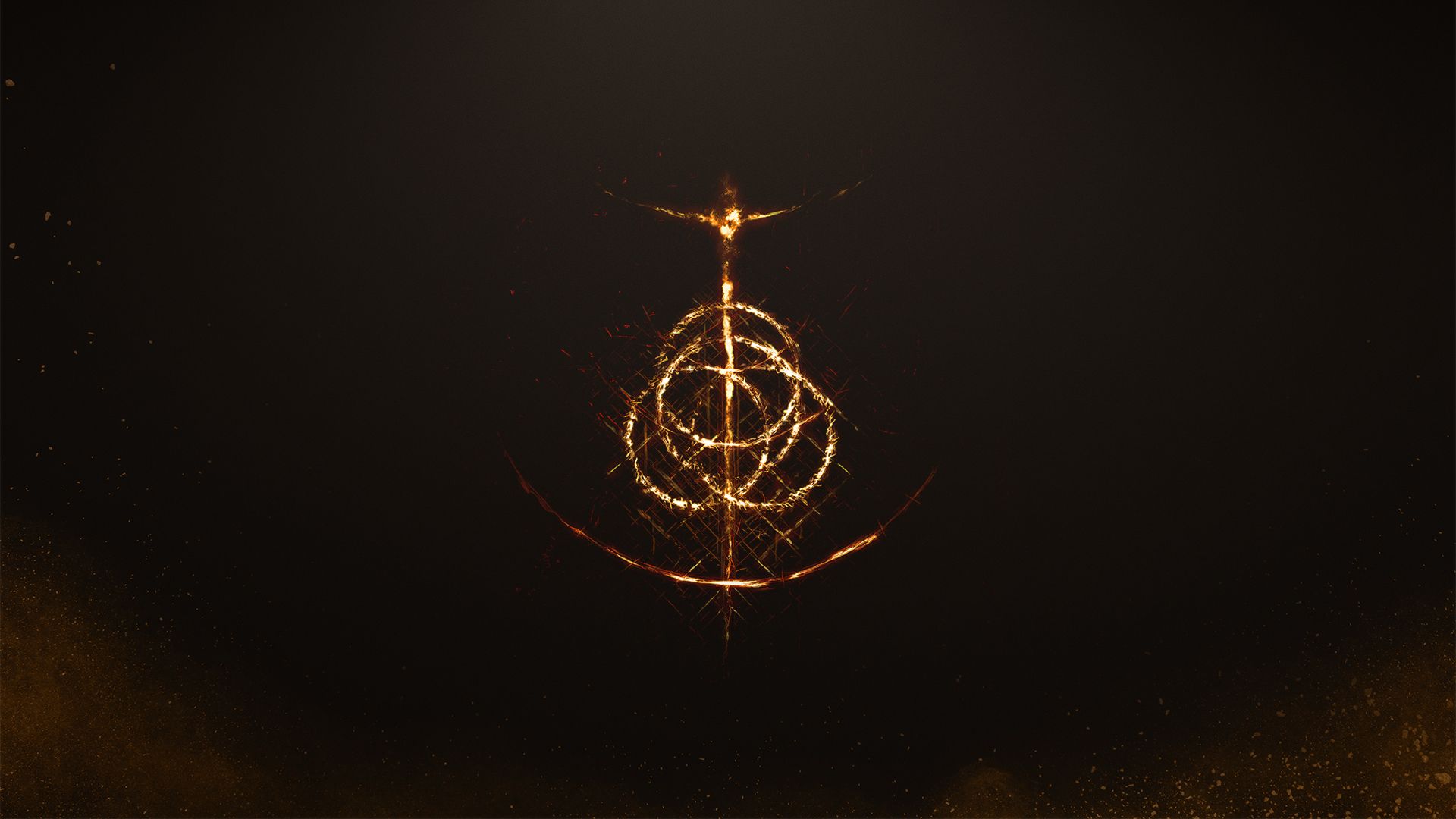 1920x1080 Elden Ring Minimalist Wallpaper