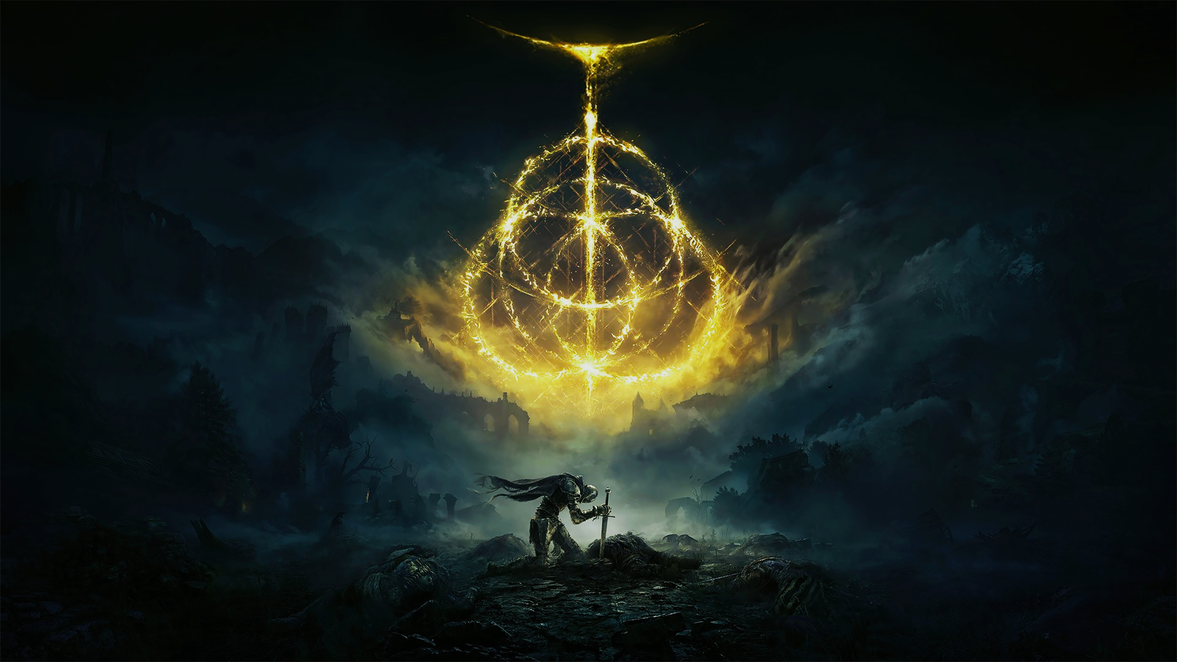 3840x2160 4K Elden Ring Textless Poster Wallpaper, HD Games 4K Wallpaper, Image and Background