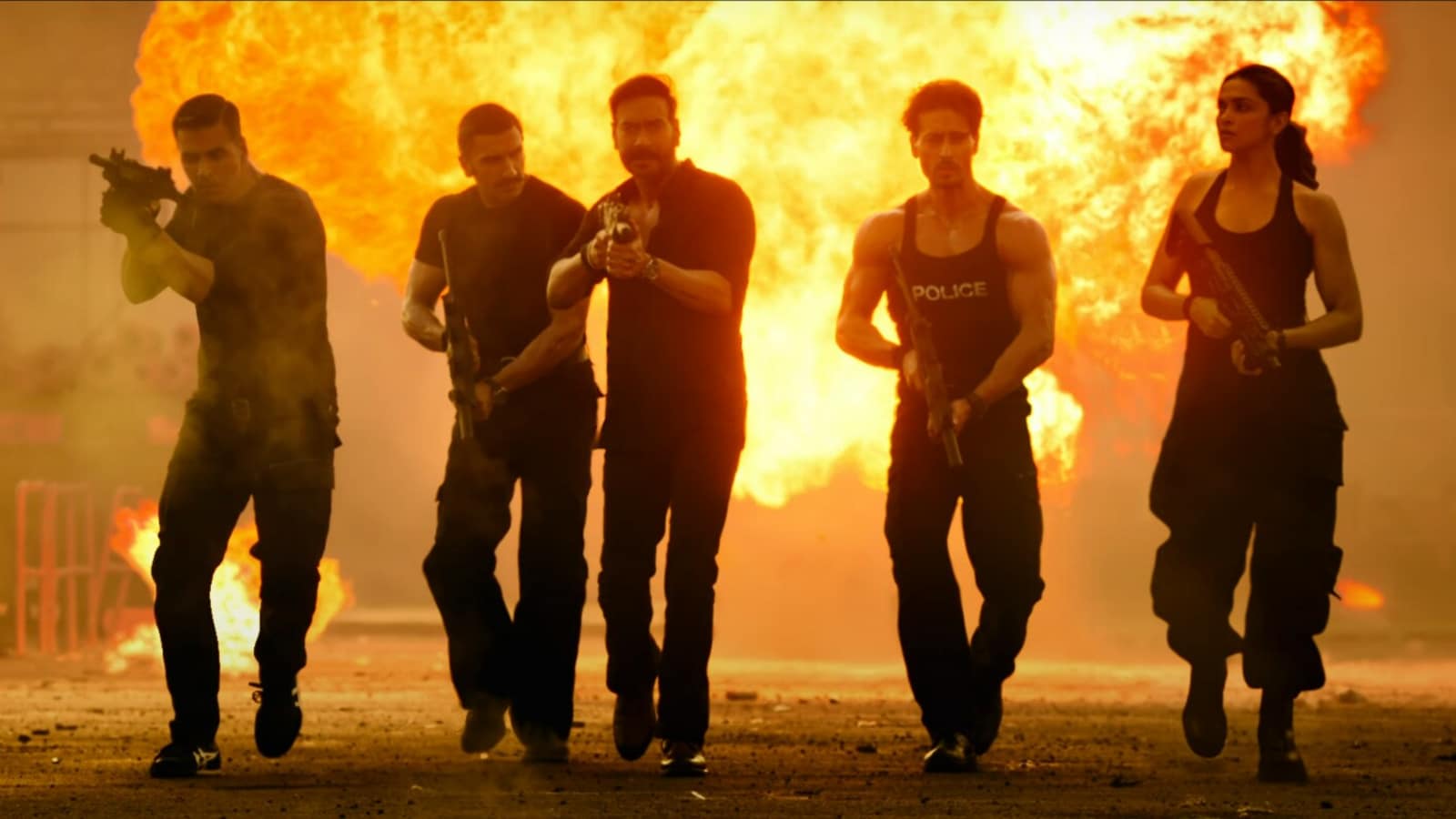 1600x900 Singham Again Wallpaper