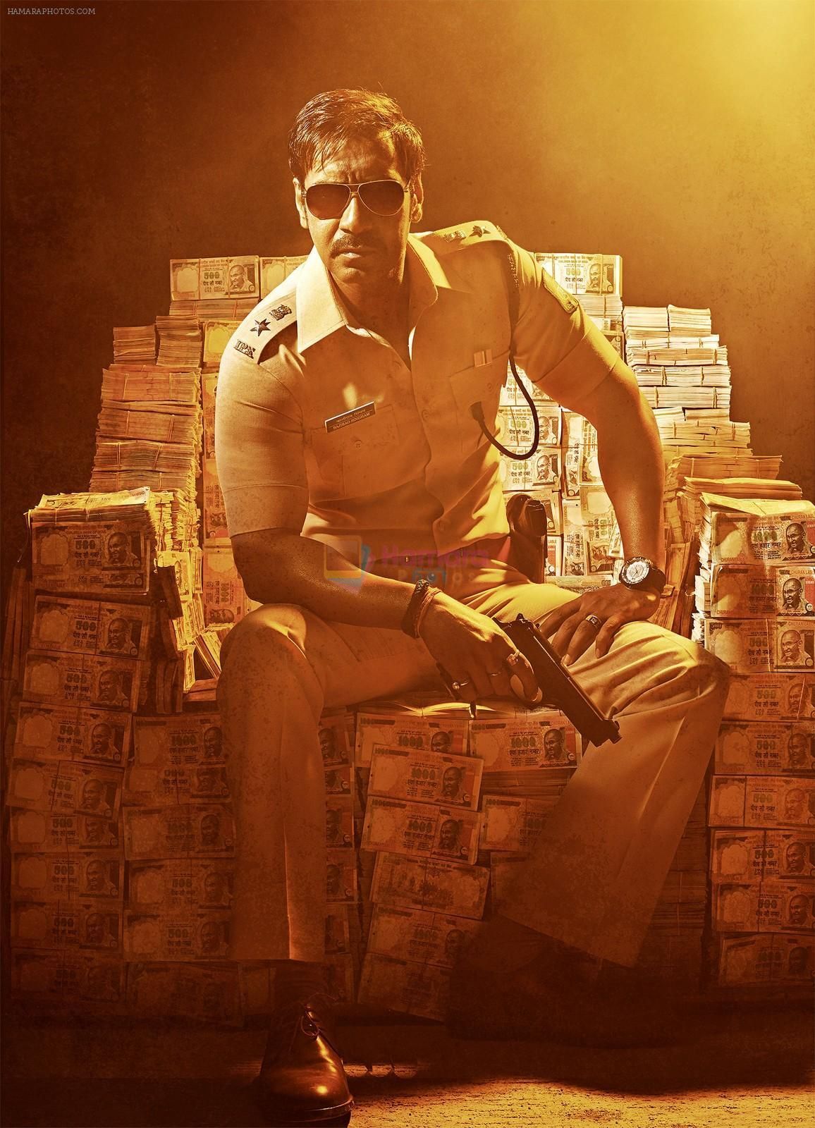 1156x1600 Singham Again Wallpaper