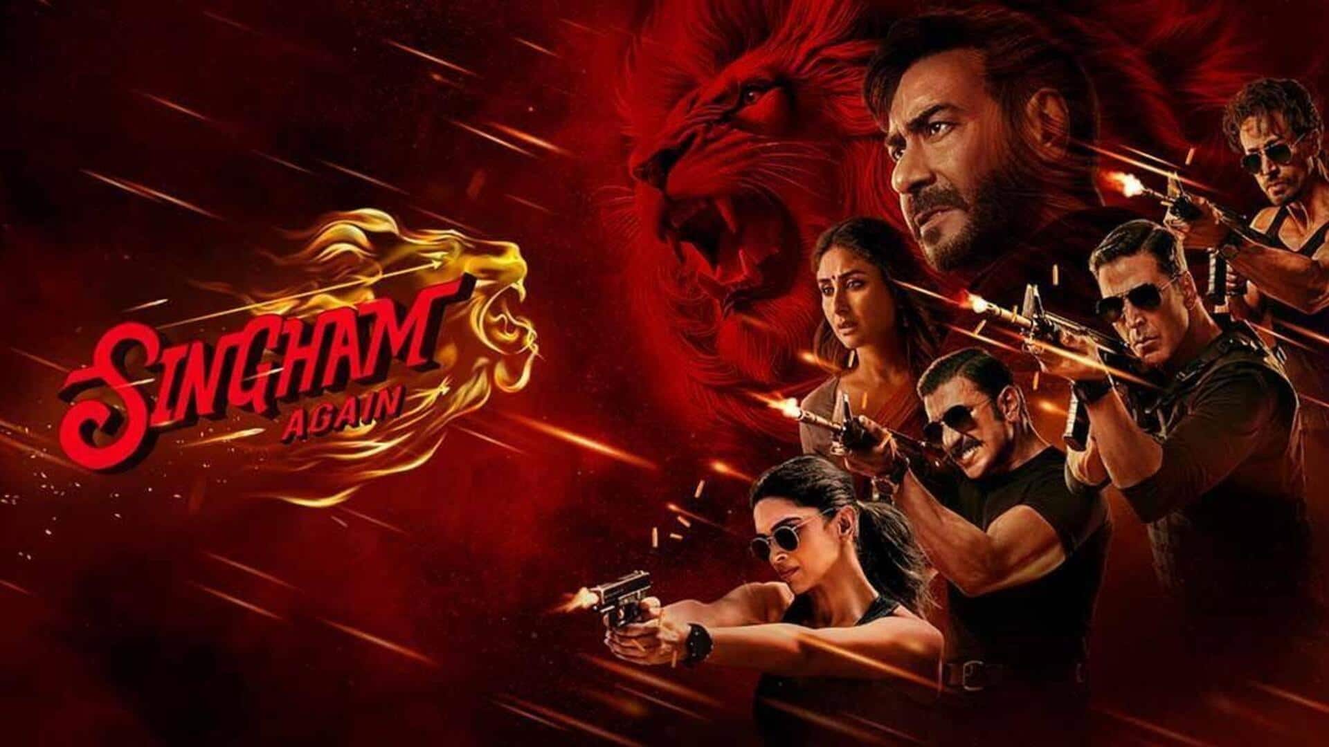 1920x1080 Singham Again' To Hit Screens Overseas; Eyes Record Breaking Release