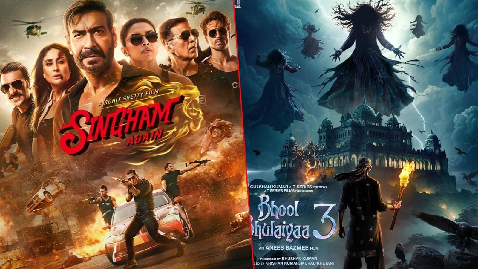 1600x900 Singham Again Box Office Collection Day 1: Ajay Devgn Rohit Shetty Score Career Highest Opener