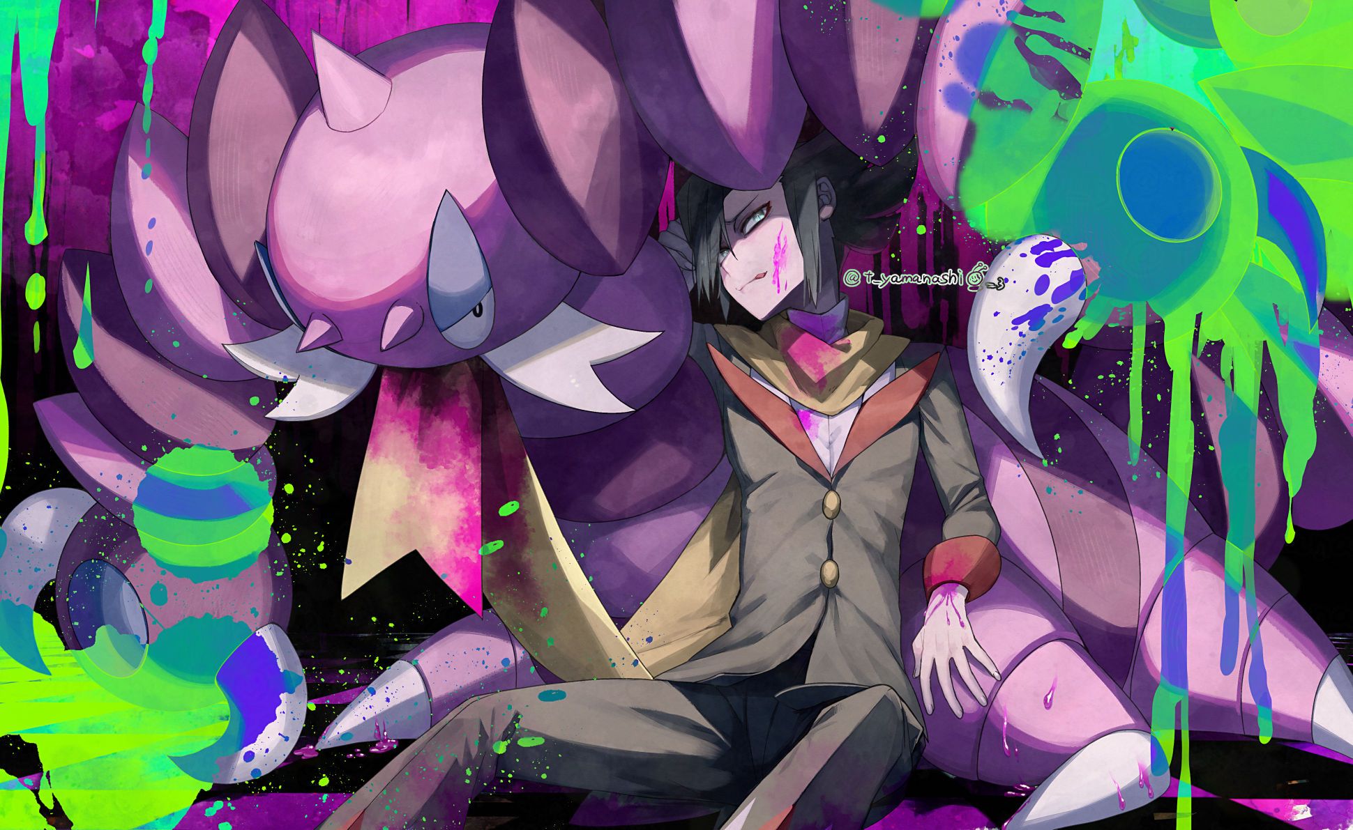 1940x1191 Drapion, Fanart Anime Image Board