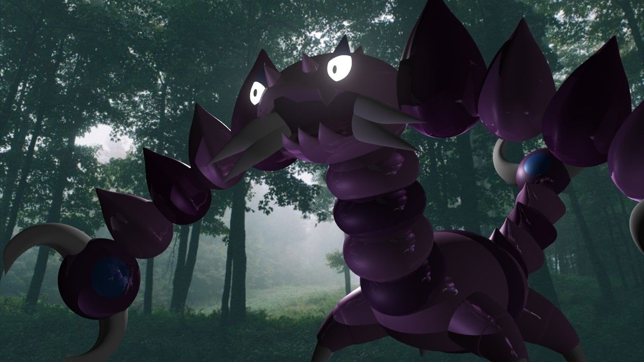 1280x720 I made a 3D model of Drapion for 3D Modelling Class