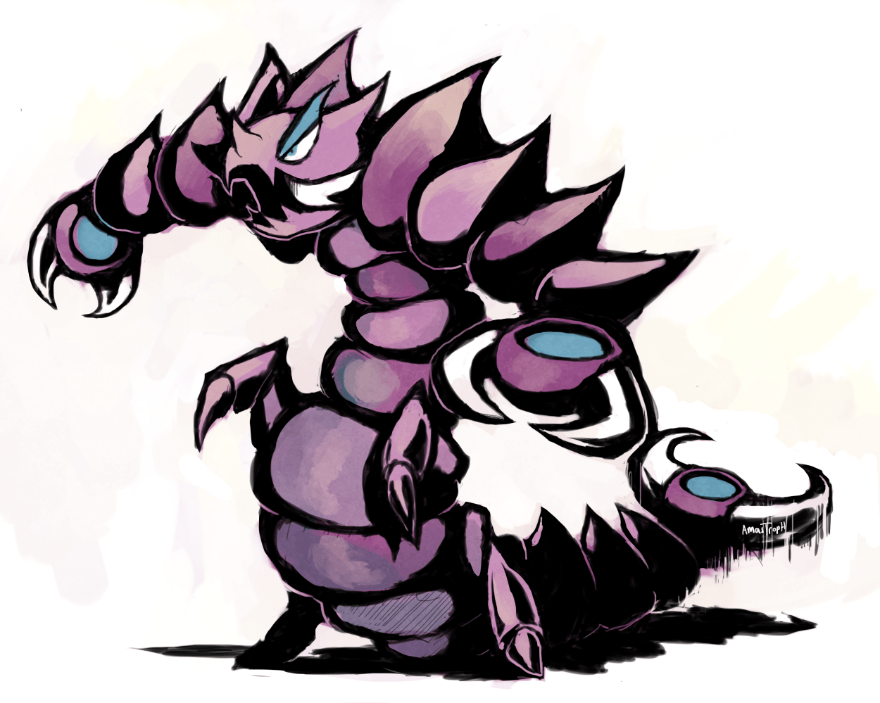 1250x999 Pokémon by Review: - : Skorupi & Drapion