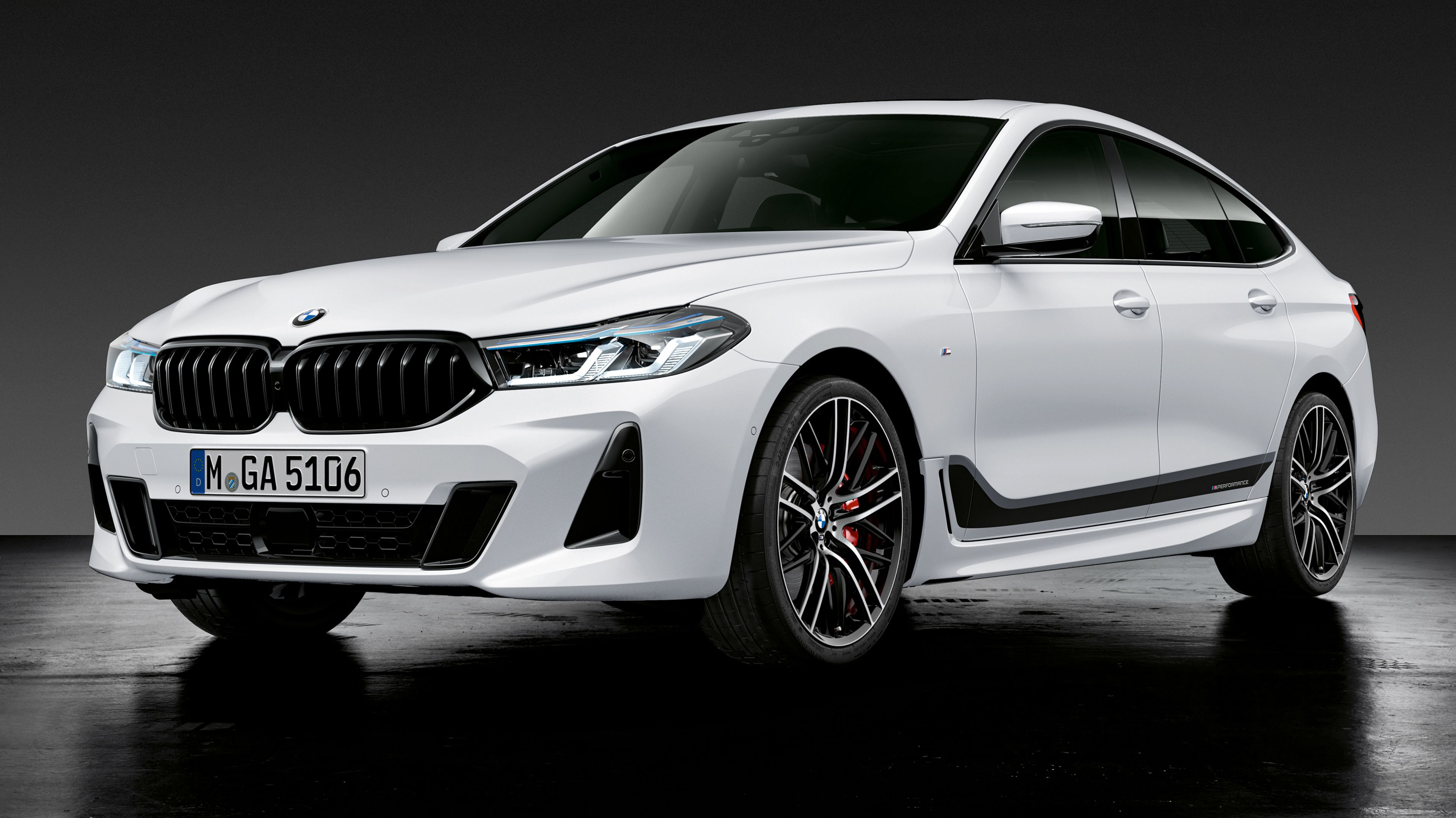 3840x2160 BMW 6 Series Gran Turismo M Performance 2020 4K Wallpaper Car Wallpaper