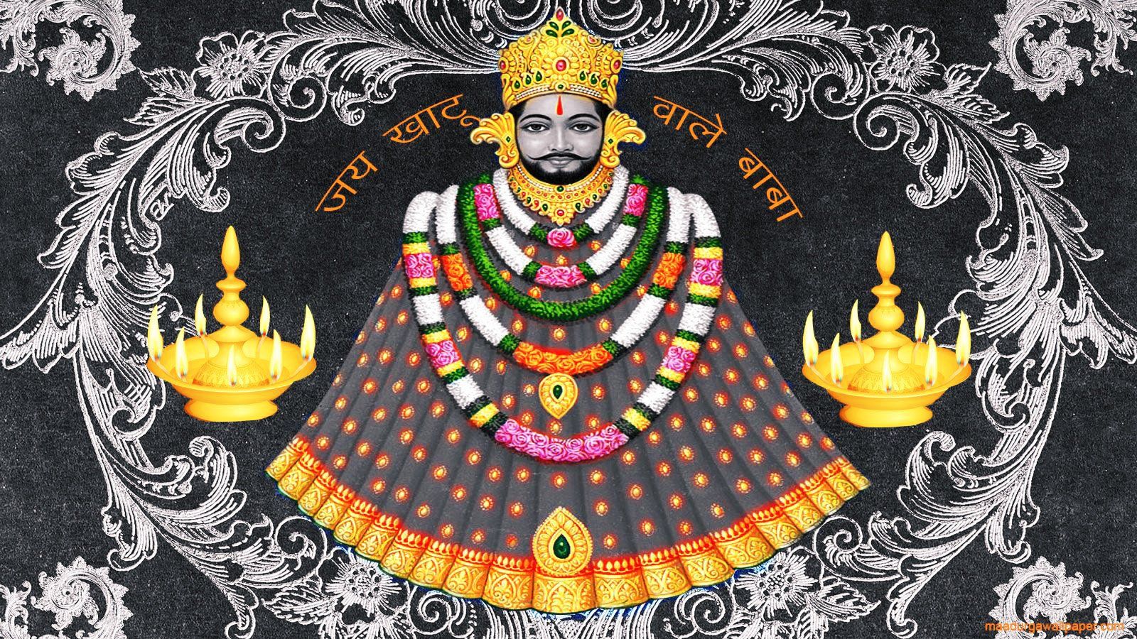 1600x900 Latest & Update Khatu Shyam Baba HD Wallpaper & Image