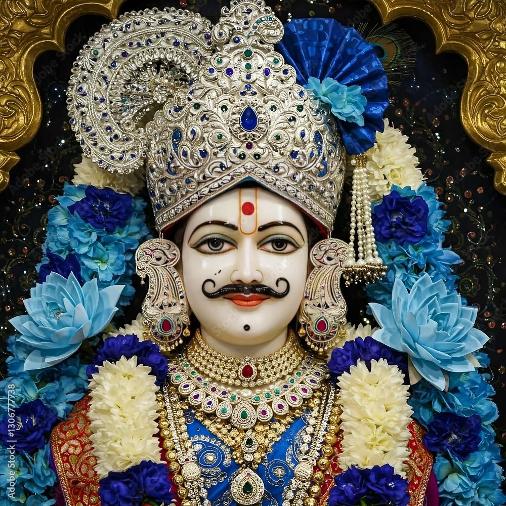 1000x1000 Khatu Shyam Ji HD Wallpaper. Beautiful Khatu Shyam Photo for DP & Status