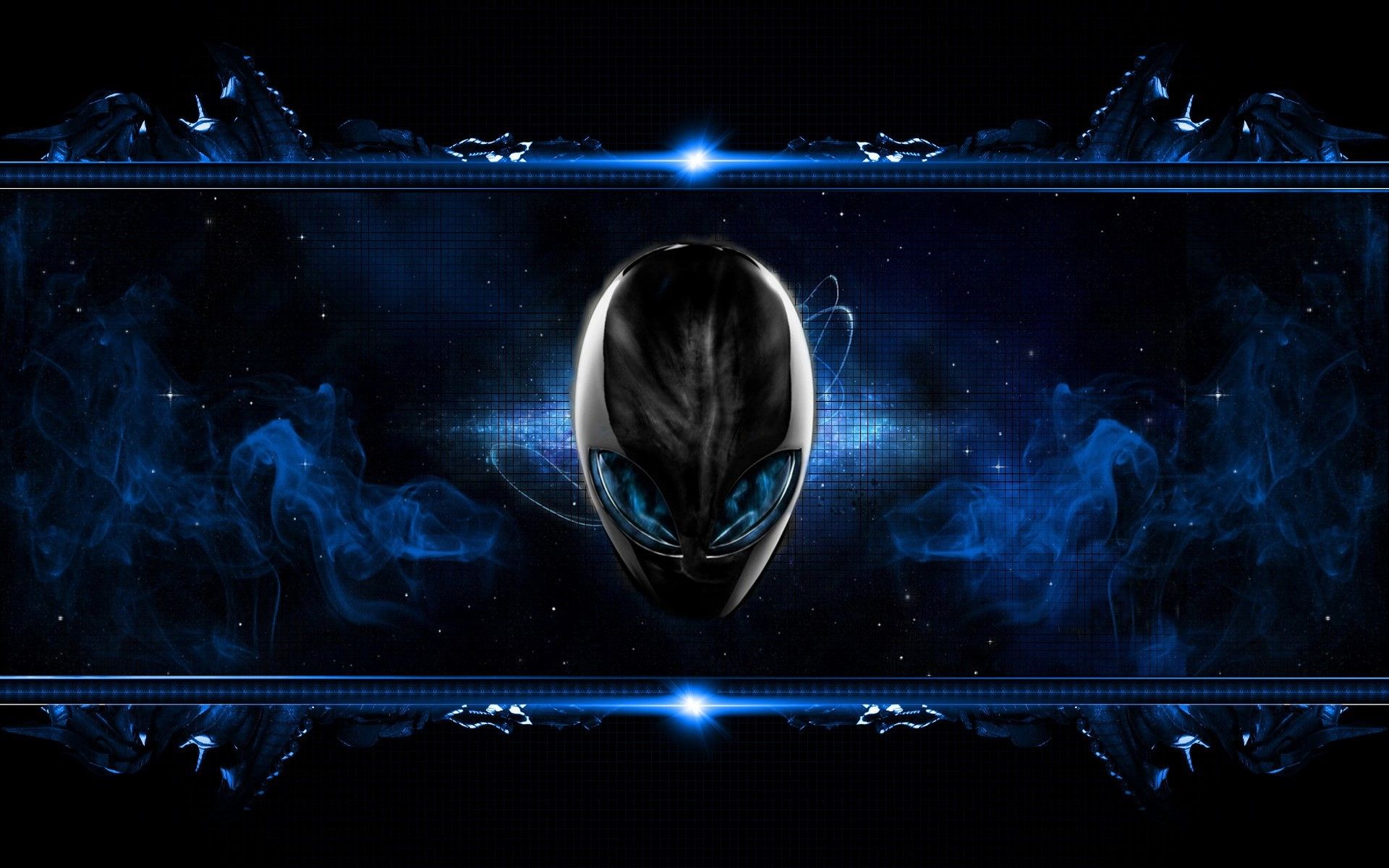 1920x1200 Green Alien Wallpaper