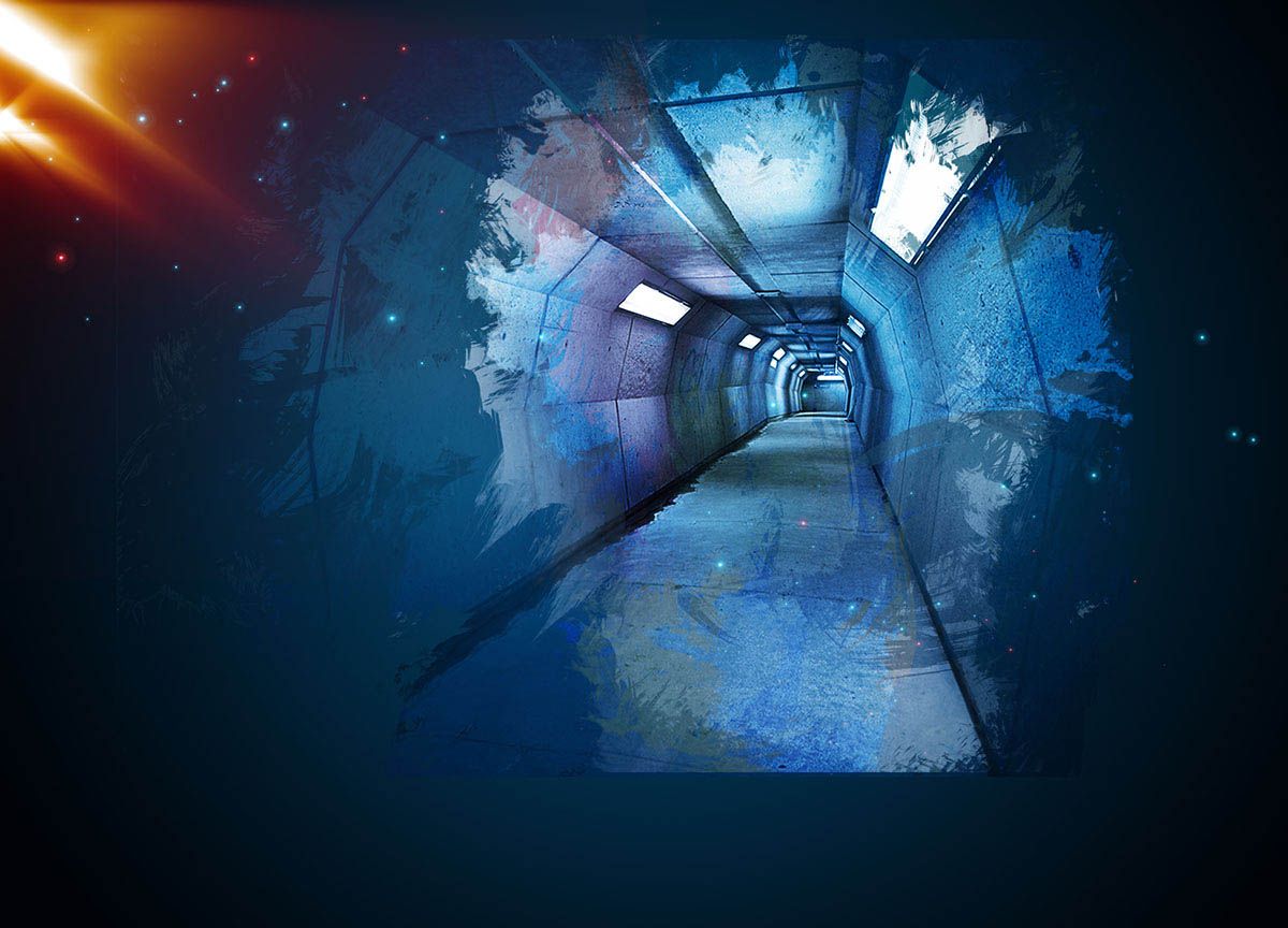 1200x864 Concrete Tunnel Art Background.com Imagery