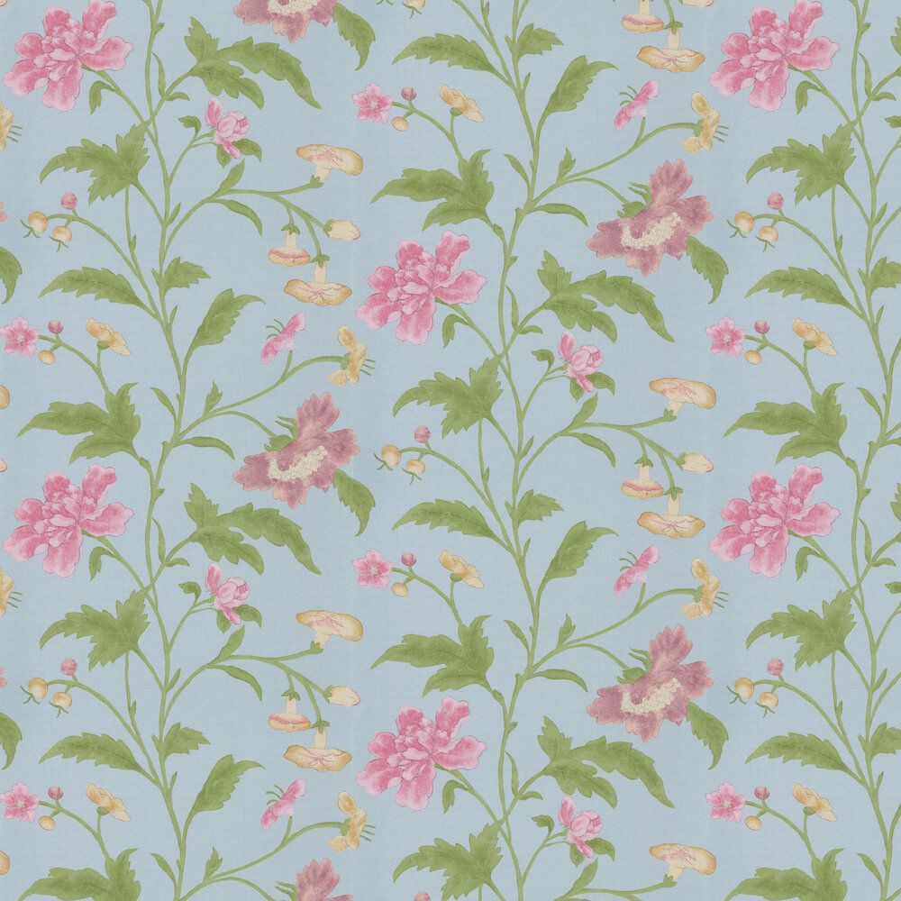 1000x1000 China Rose by Little Greene Blue