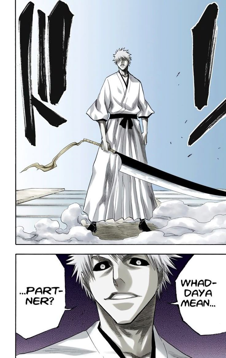 736x1162 White zangetsu manga. White ichigo wallpaper, Ichigo bankai manga panel, Volume 13