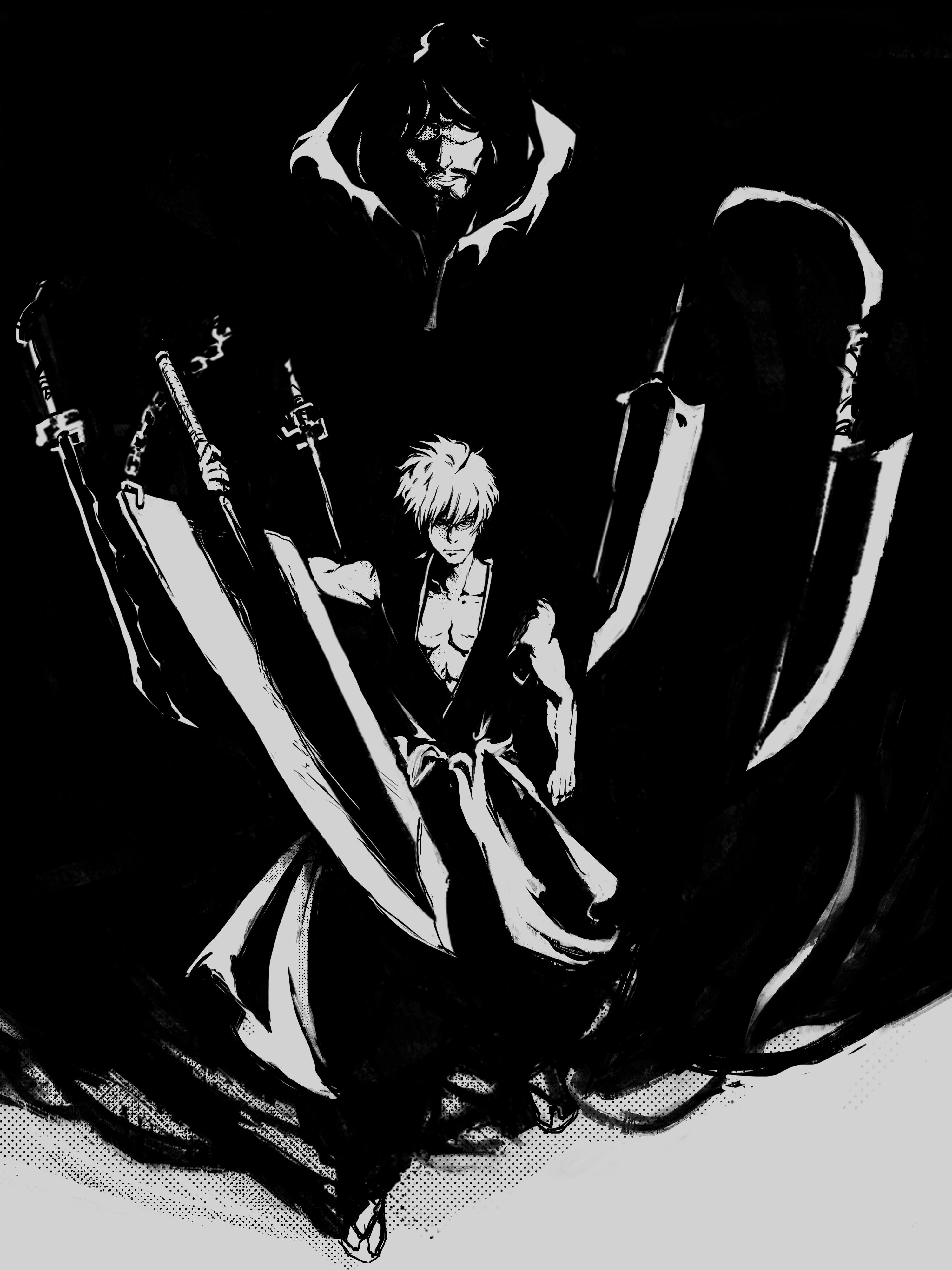 3000x4000 Fanart i made of Ichigo and Zangetsu