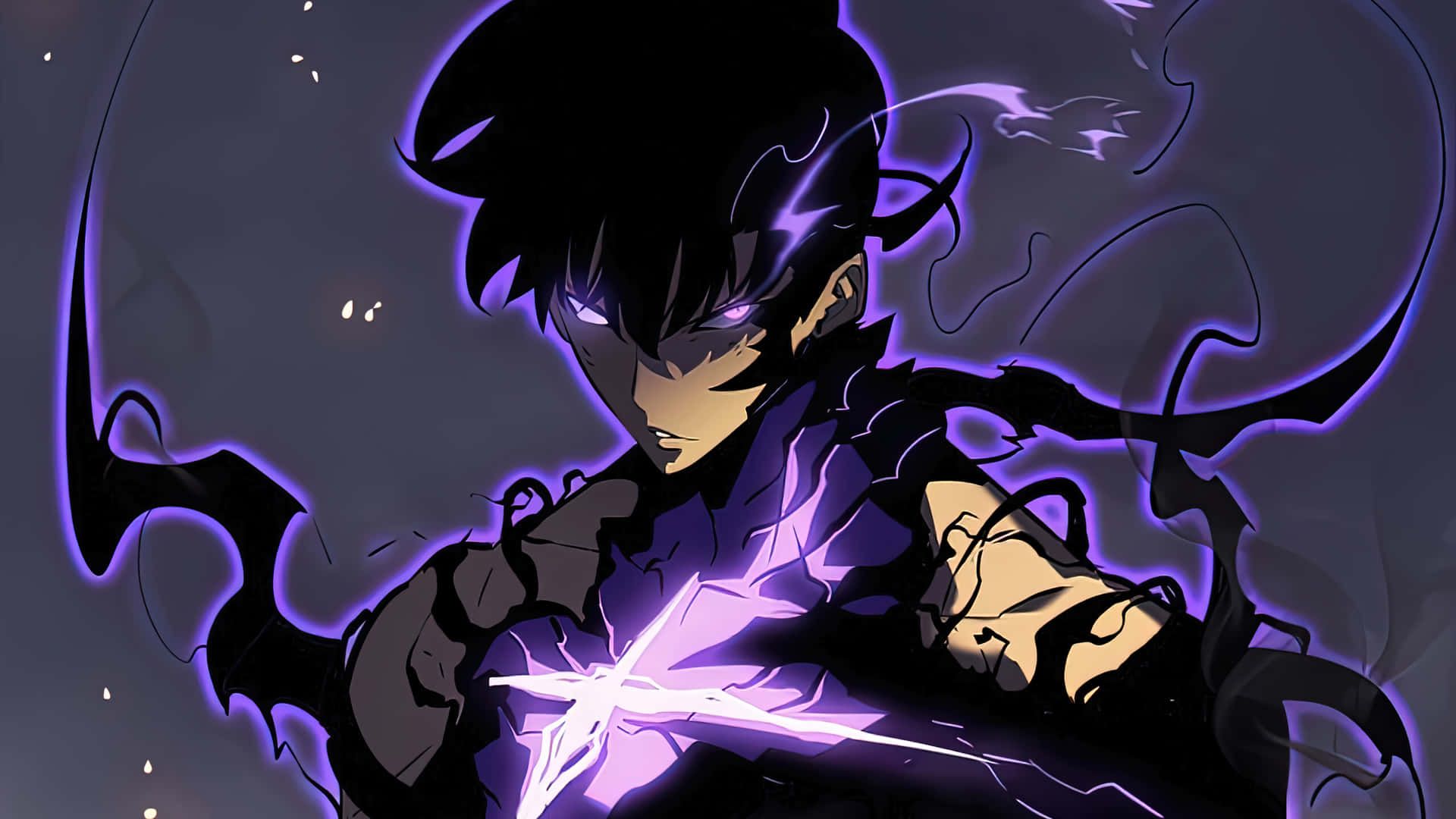 1920x1080 Download Mysterious Manhwa Character Energy Aura Wallpaper
