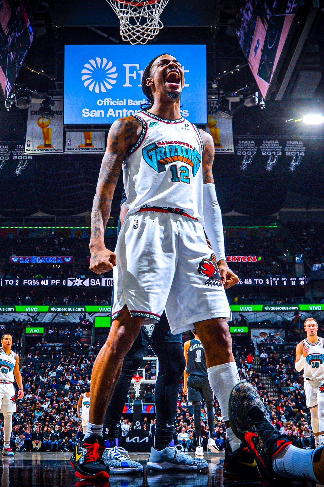 1365x2048 Ja Morant: Memorable Moments in Memphis Grizzlies Wallpaper