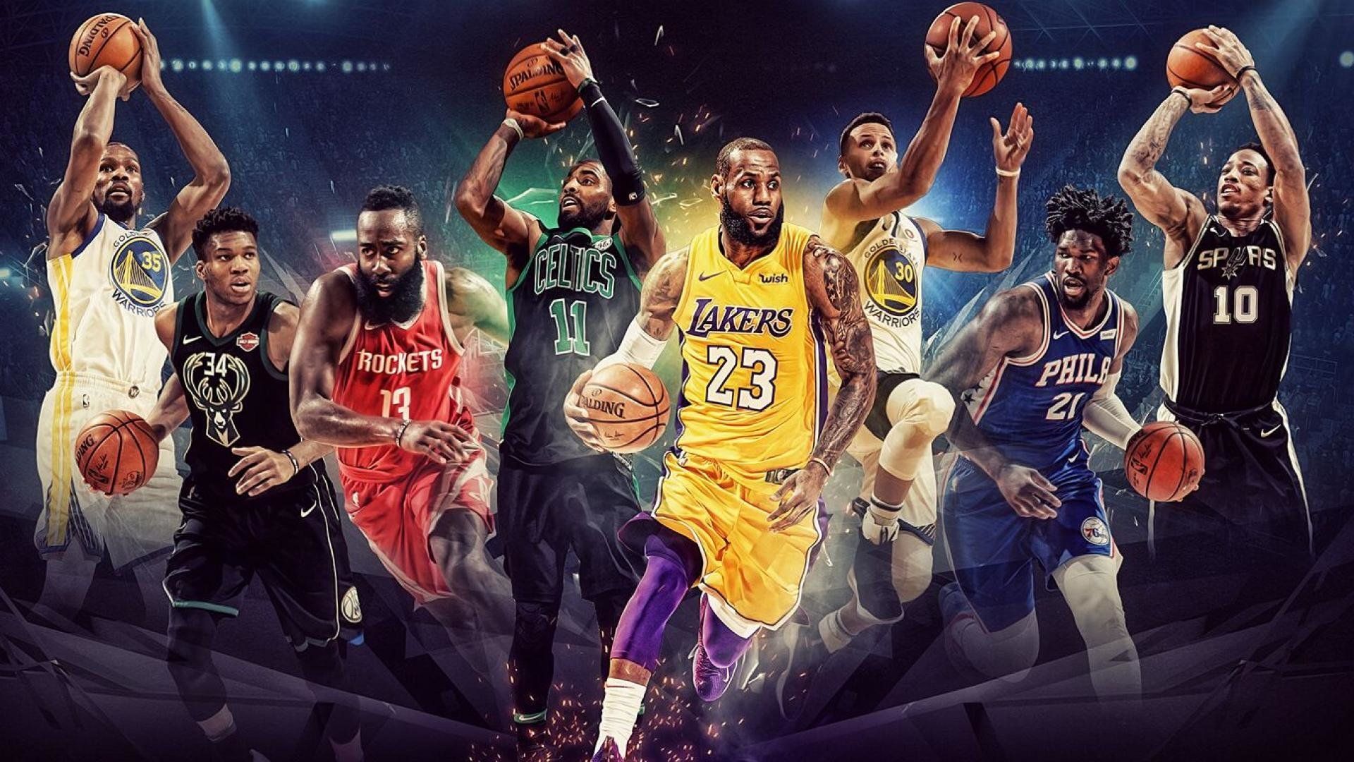 1920x1080 Welcome To The NBA Moments Featuring Stephen Curry, LeBron James and Kevin Durant