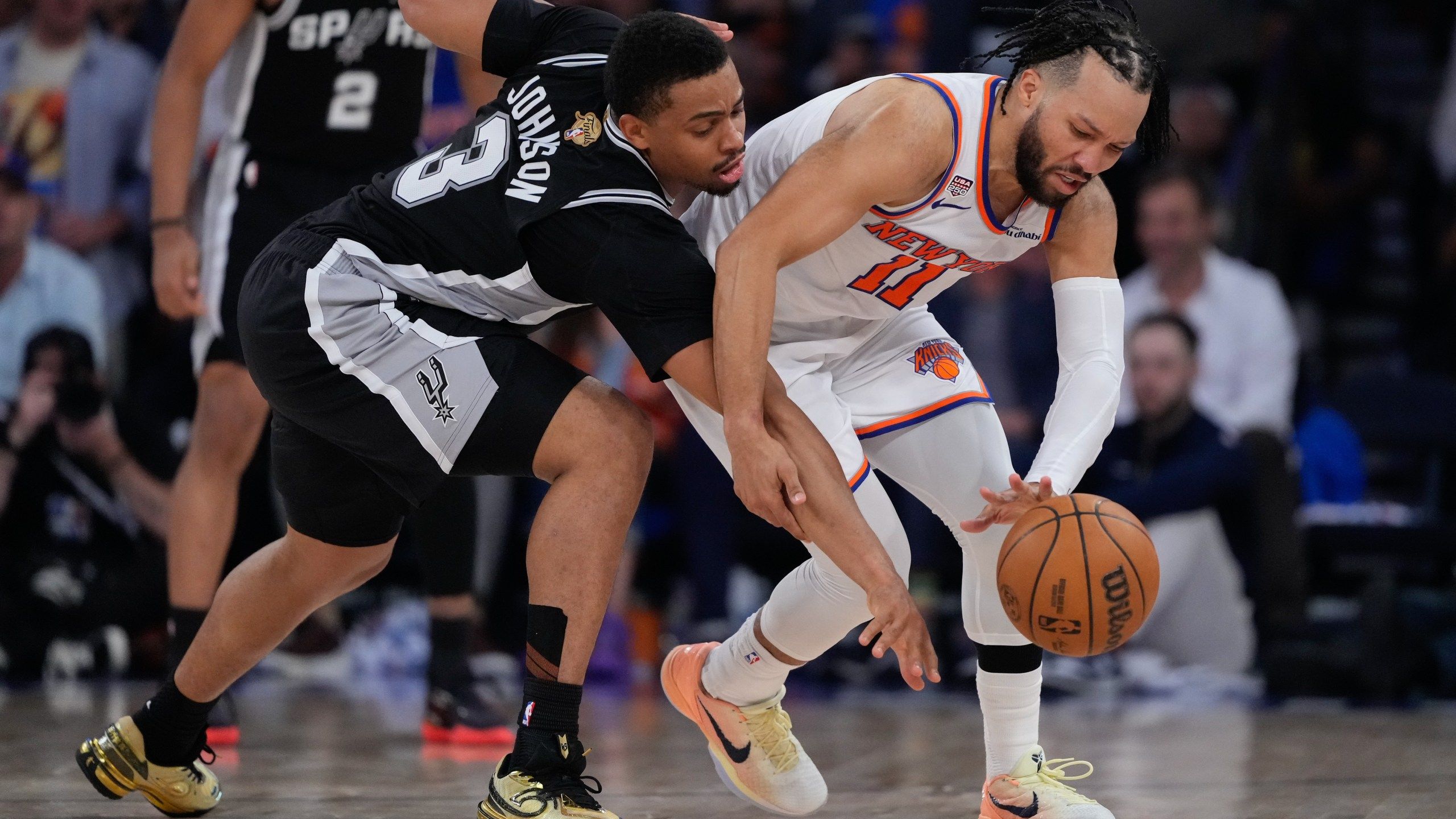2560x1440 Knicks Complete Record Rally From 29 Points Down And Beat Spurs 107 106 For 3 1 NBA Finals Lead
