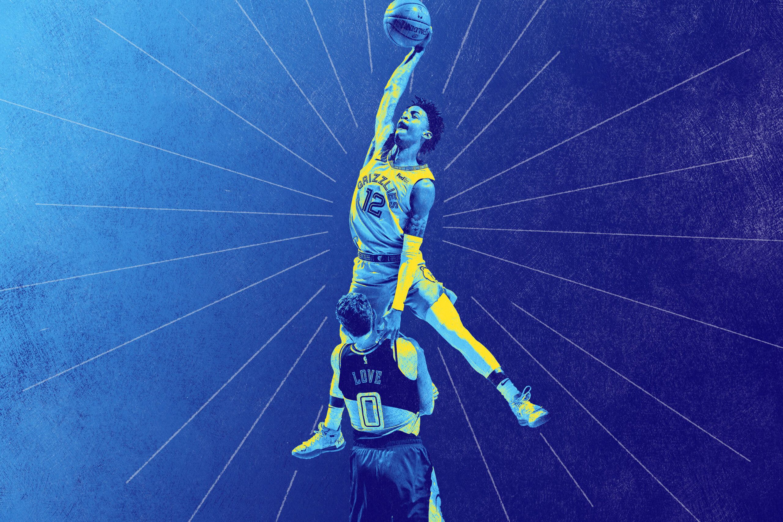2560x1707 Defining Moments of the NBA Season: Ja Morant Almost Ends Kevin Love's Career