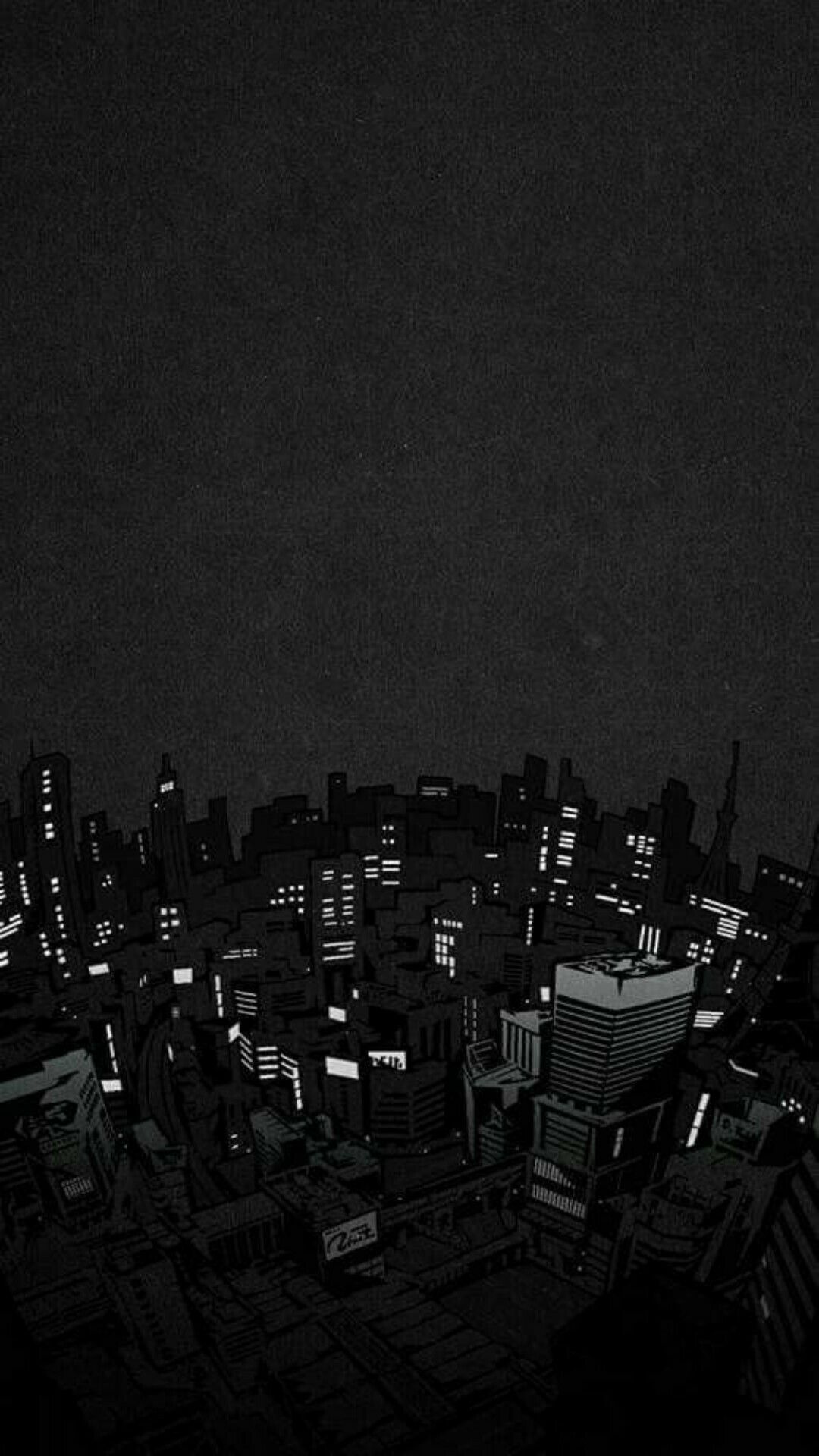 1080x1920 Dark Lofi Wallpaper