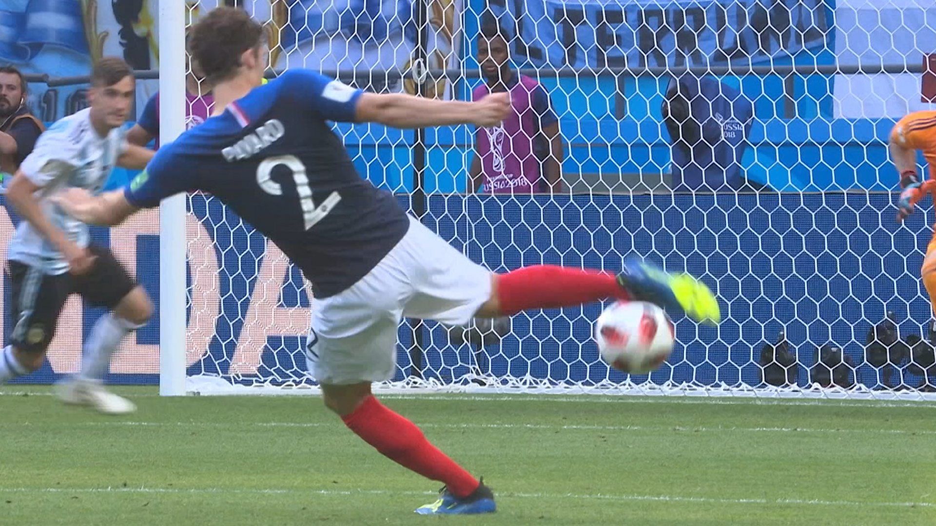 1920x1080 Bayern Munich signing Benjamin Pavard's strike wins World Cup goal of tournament