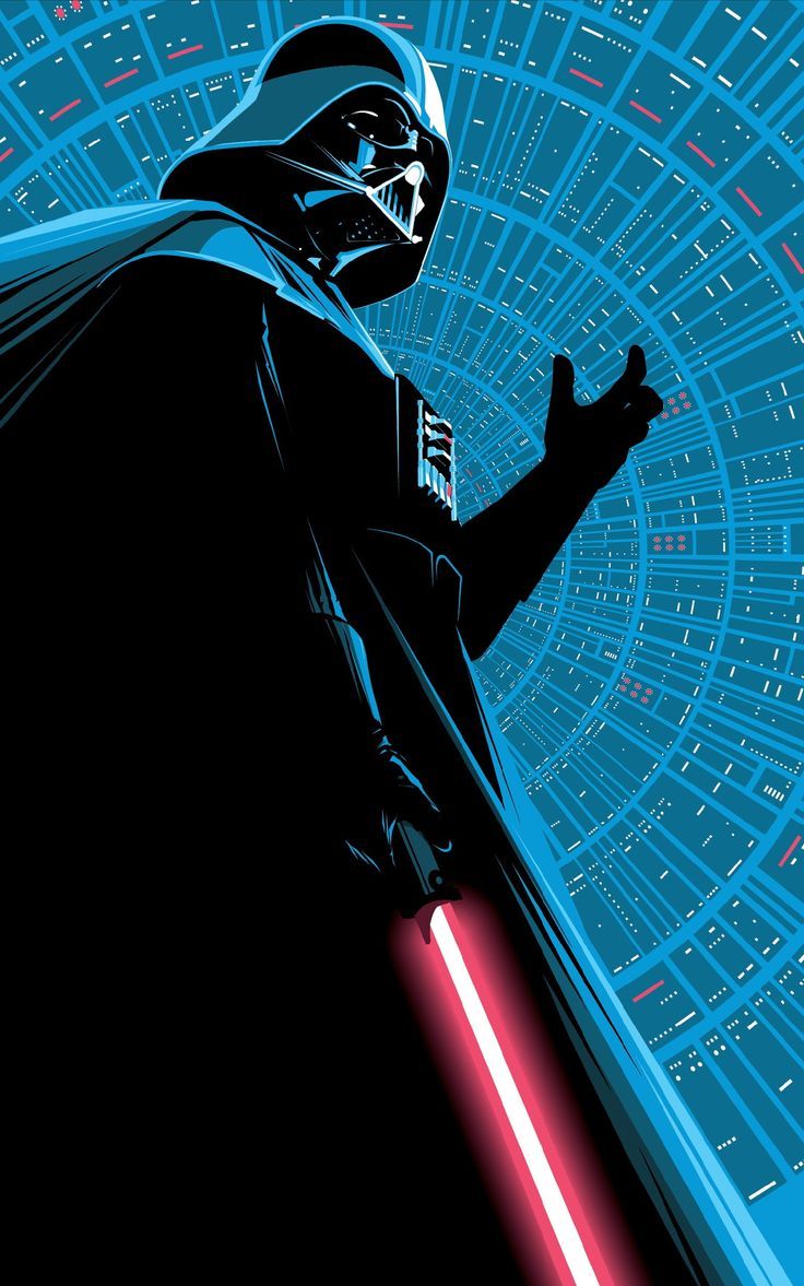736x1177 HD wallpaper: Star Wars Darth Vader wallpaper, minimalism, lightsaber, portrait display