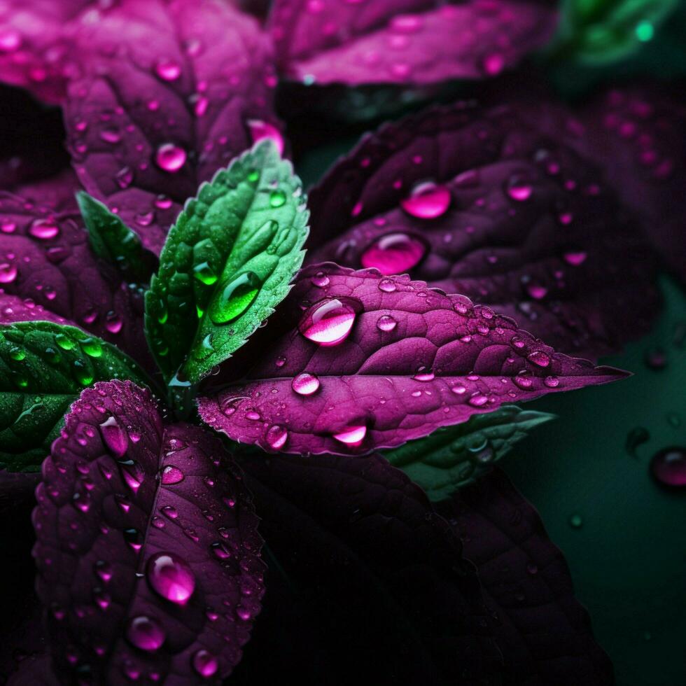 980x980 Bright green and dark magenta high quality ultra HD 8k hdr