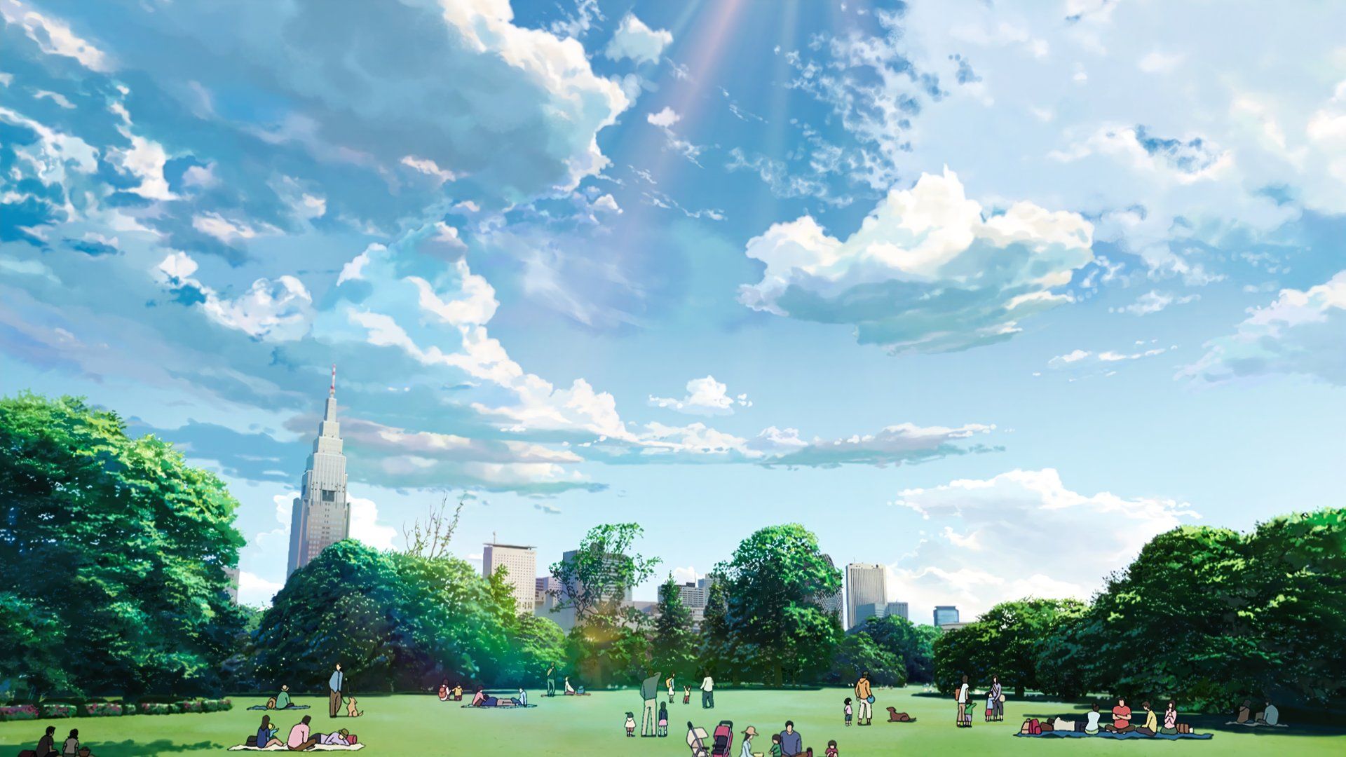 1920x1080 Your Name: Stunning 8K Anime Skyline Wallpaperx8640
