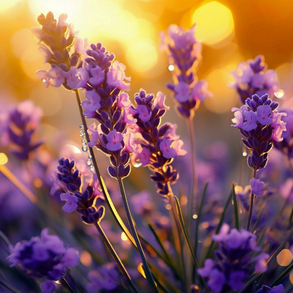 980x980 Lavender purple and bright yellow high quality ultra HD 8k