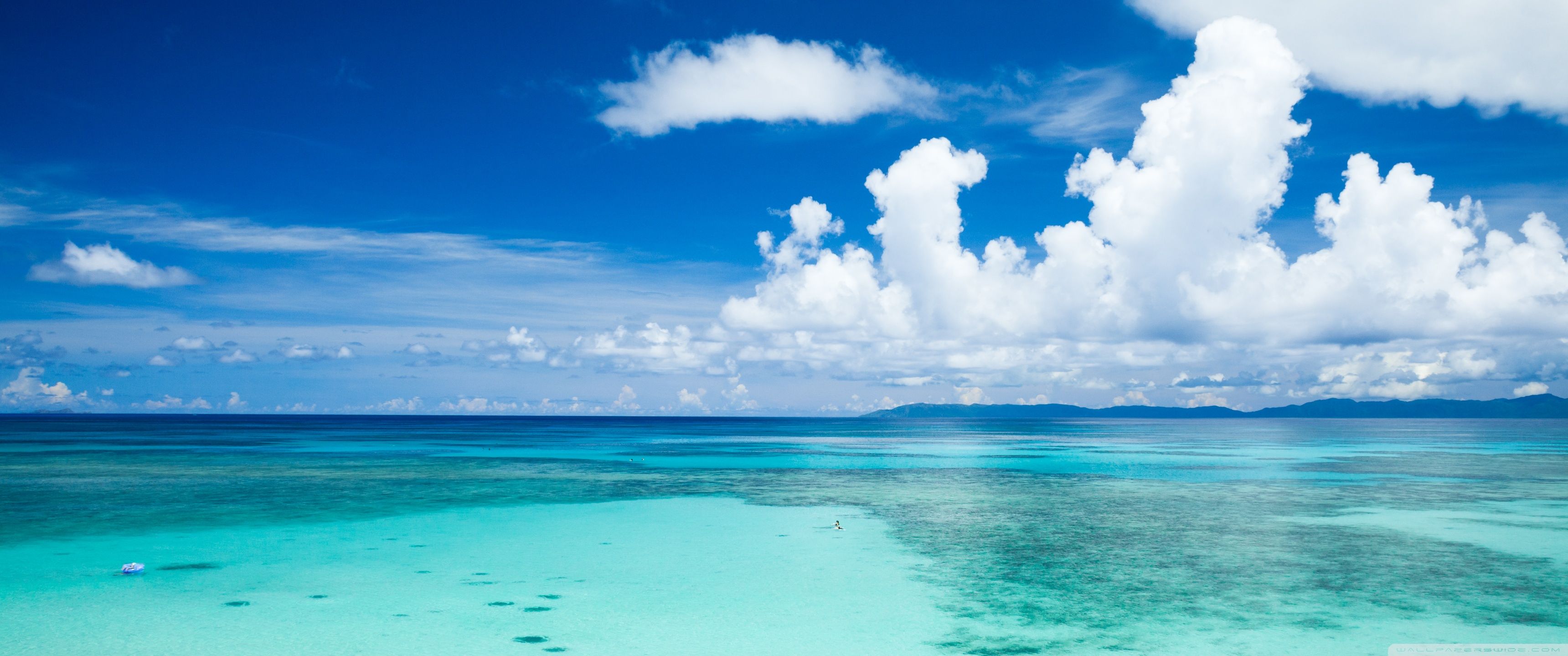 3440x1440 Beach Wallpaper
