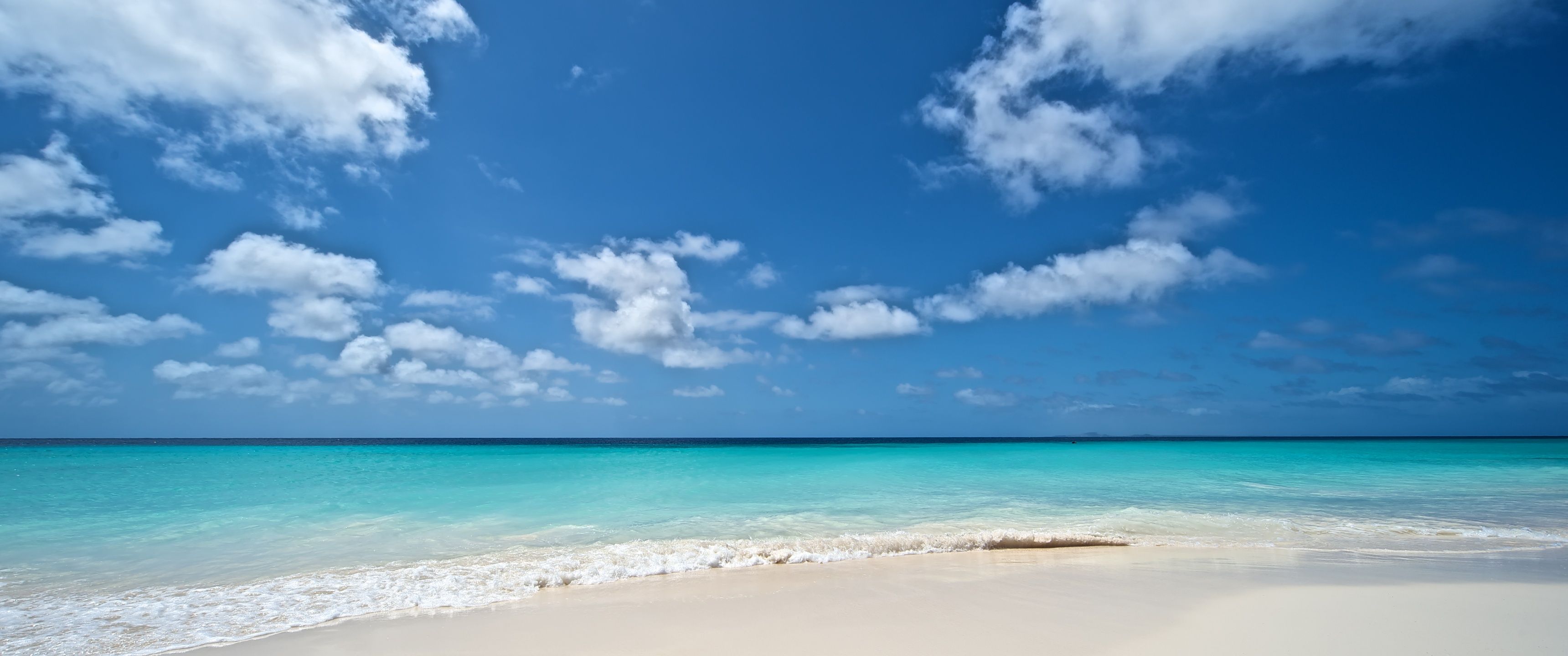 3440x1440 Beach Wallpaper