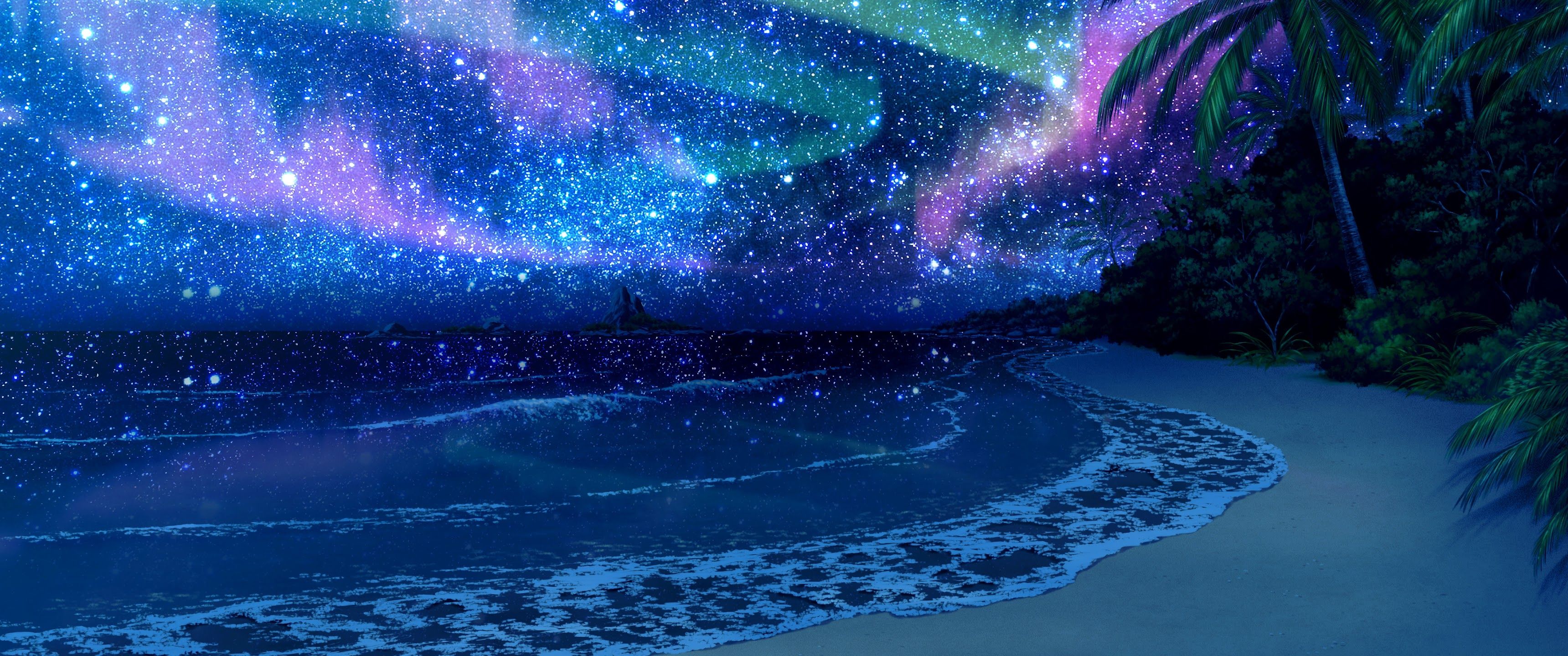 3440x1440 Beach Wallpaper