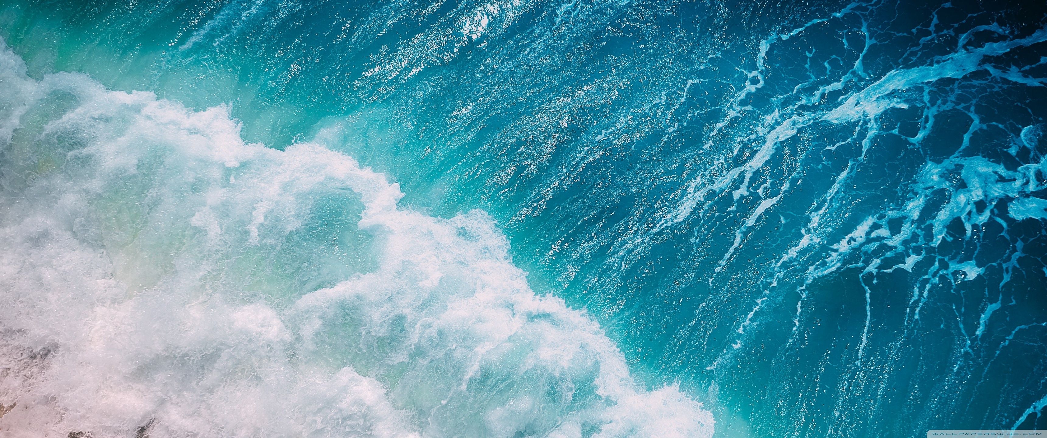 3440x1440 Ocean Wave 4K UHD Wallpaper for UltraHD Desktop and TV : Widescreen and UltraWide Display : Smartphone and Tablet Devices