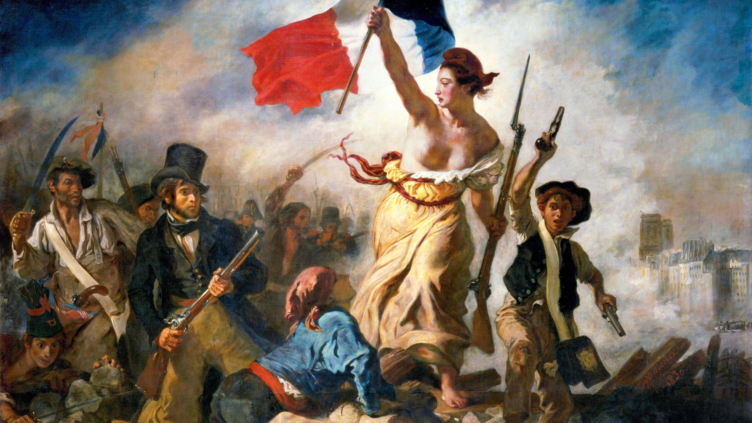 2560x1440 French Revolution and its European Repercussions. 'Monomousumi'