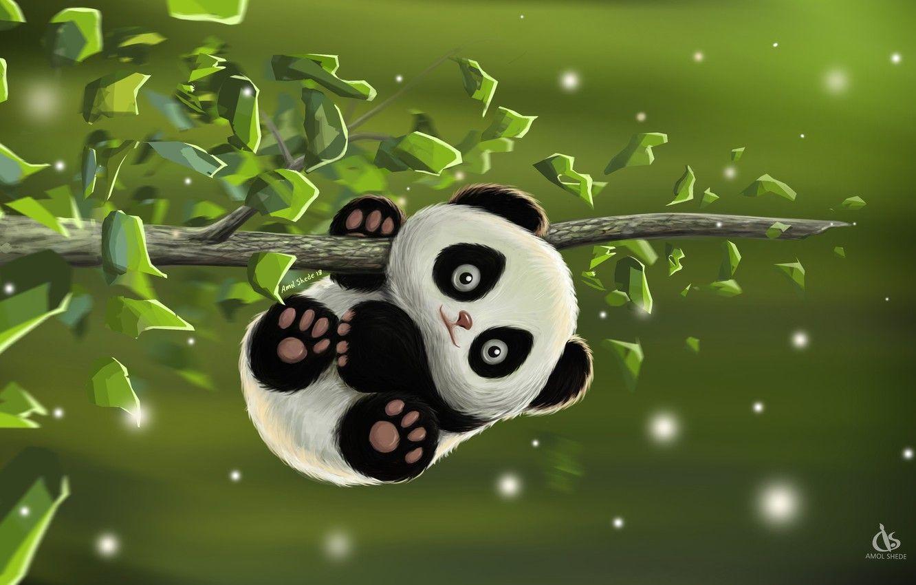 1332x850 Wallpaper Of Panda