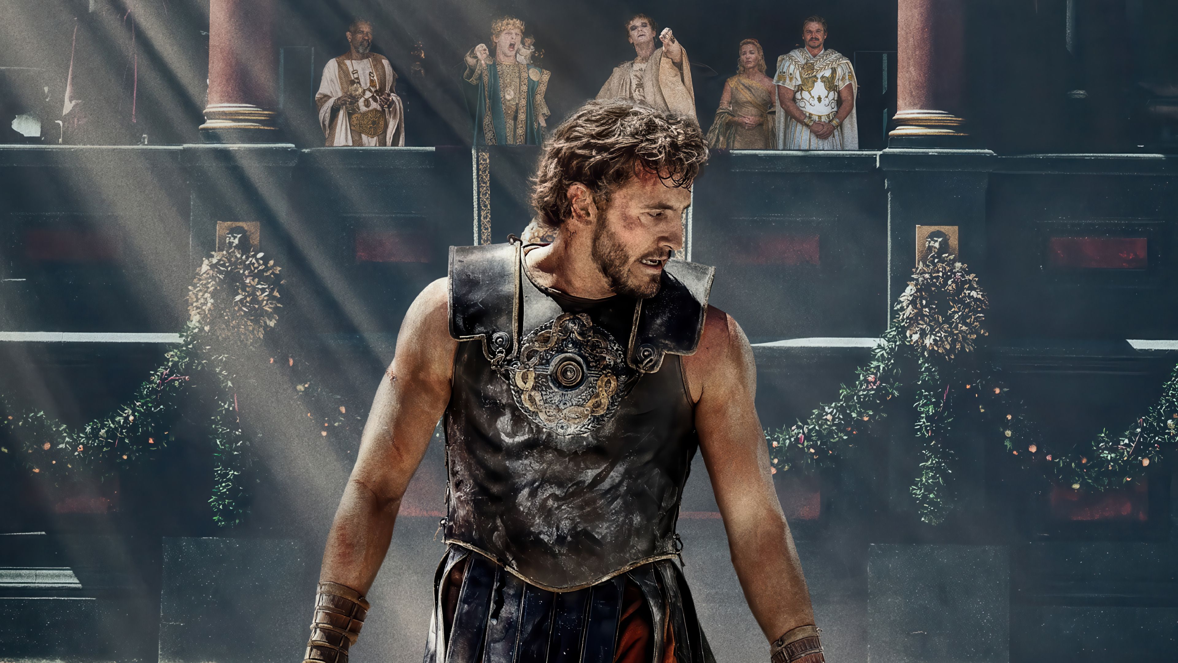 3840x2160 Gladiator 2 Lucius General Acacius 4K Wallpaper HD PC b
