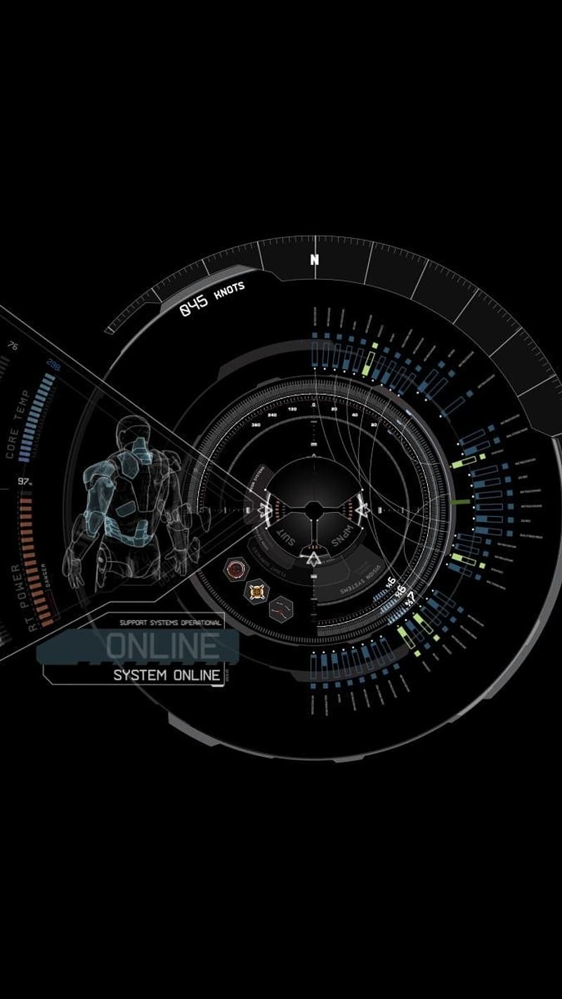 800x1422 J.a.r.v.i.s Live, Black AI Function, tony stark, iron man, HD phone wallpaper