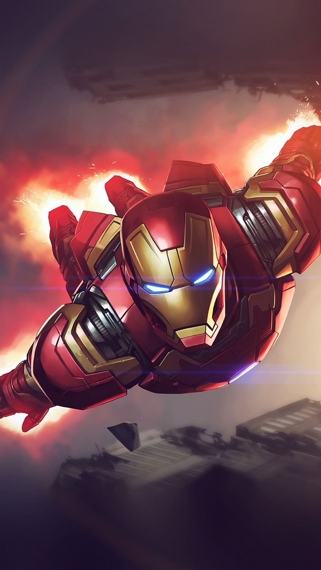 1080x1920 Wallpaper Iron Man, j a r v i s, Android, Cartoon, Avengers, Background Free Image
