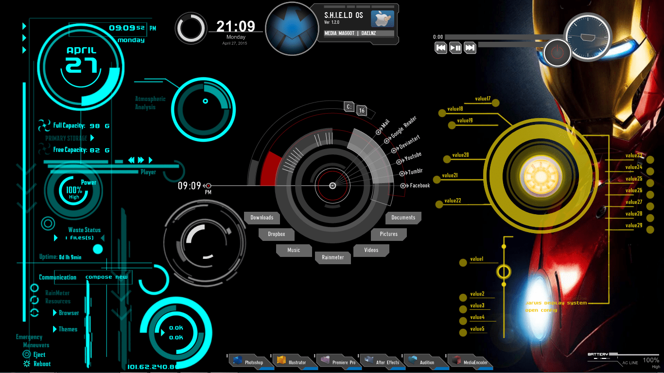 1366x768 How to Create a JARVIS System or Real Life JARVIS / Own AI Assistance : 8 Steps