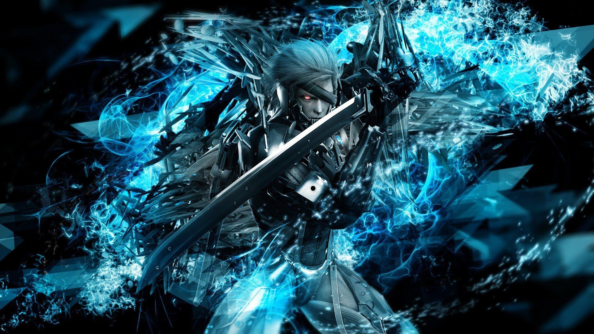1920x1080 Anime Ninja Blue Wallpaper