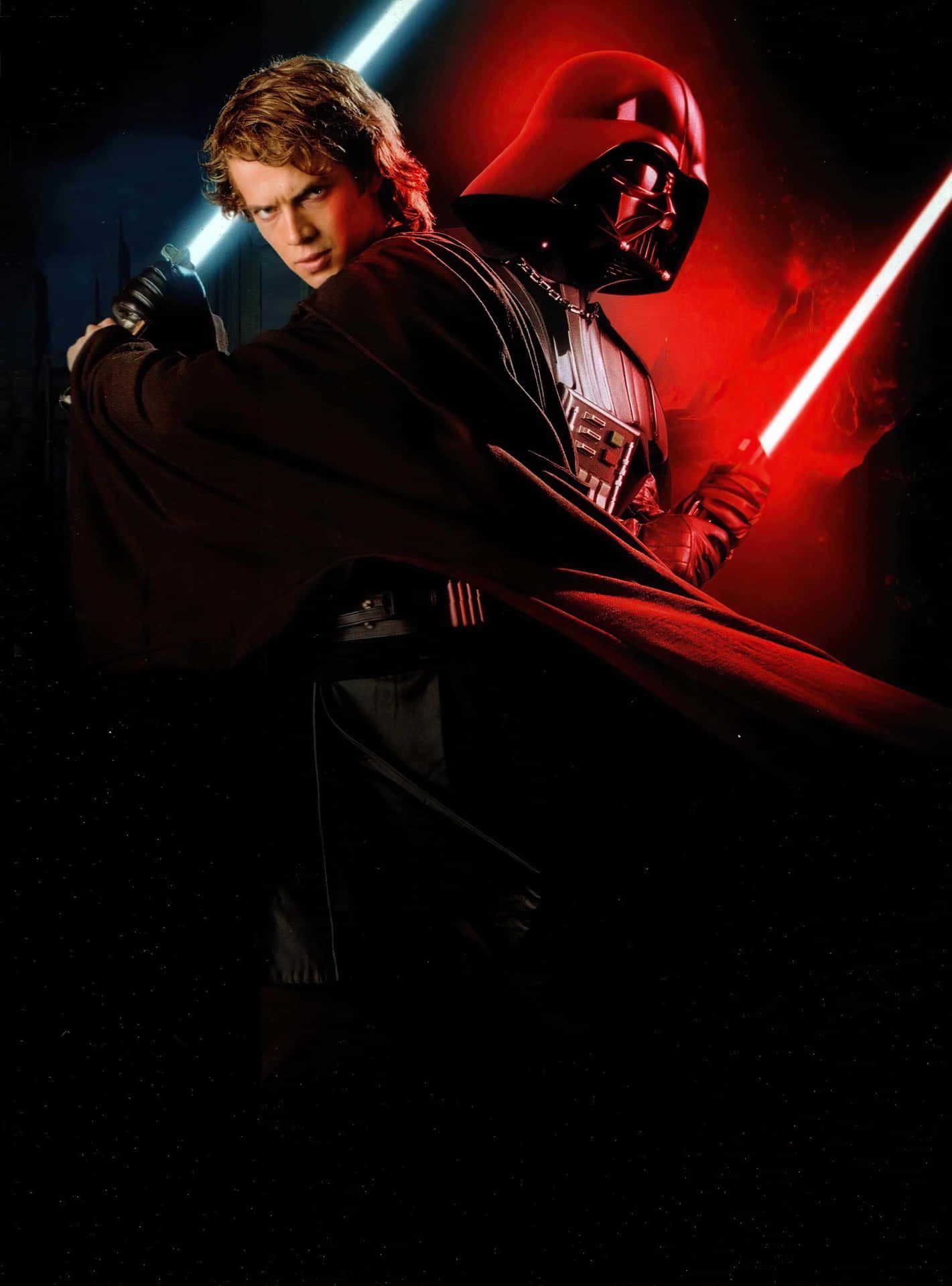 1421x1920 Descargar fondos de Dualidad De Anakin Y Darth Vader
